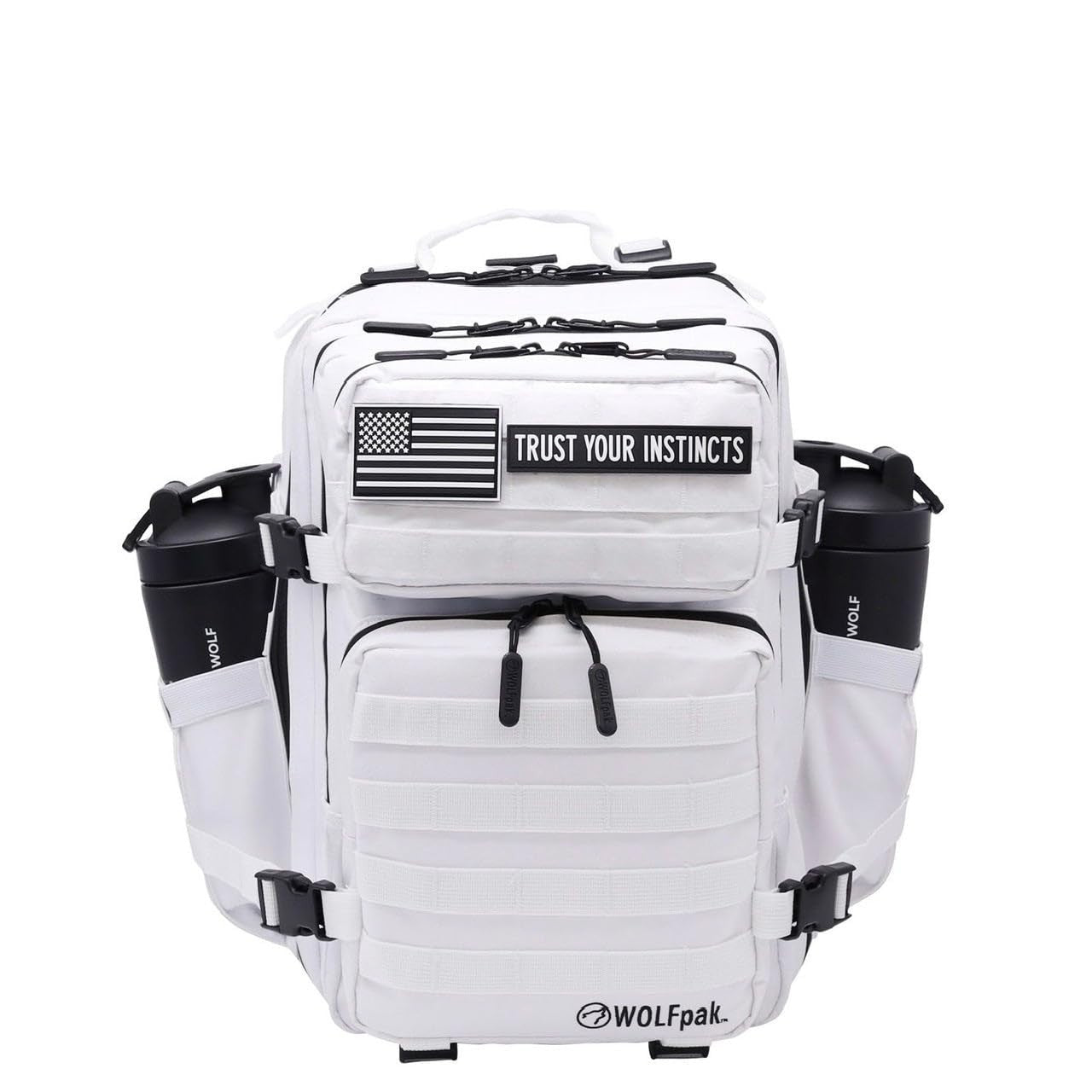 Durable 25L Waterproof Gym Backpack   1000D Oxford, MOLLE Webbing, Laptop Pocket4