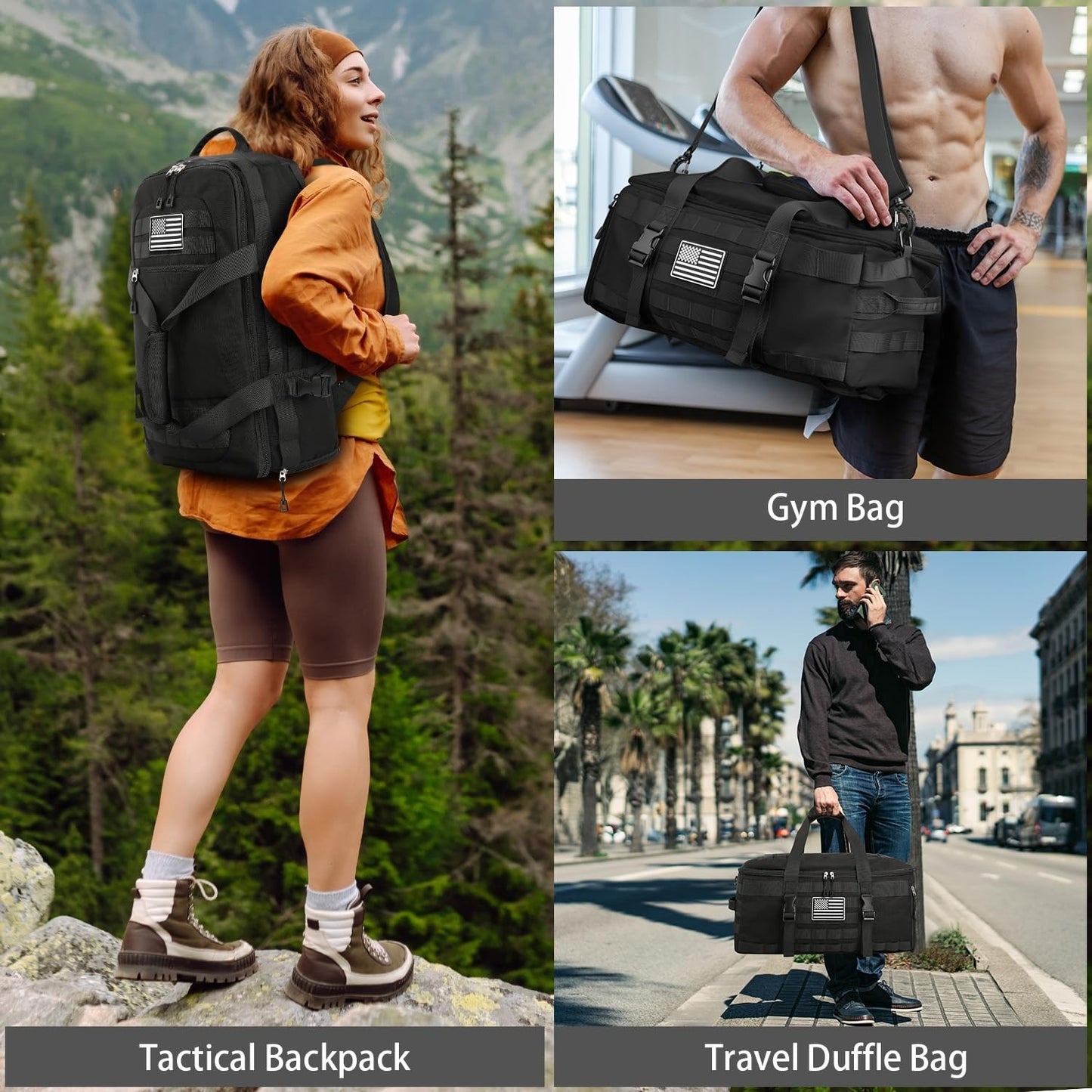 Airline Approved Gym Bag for Men & Women   Carry On Luggage 22x14x9, Travel Read4