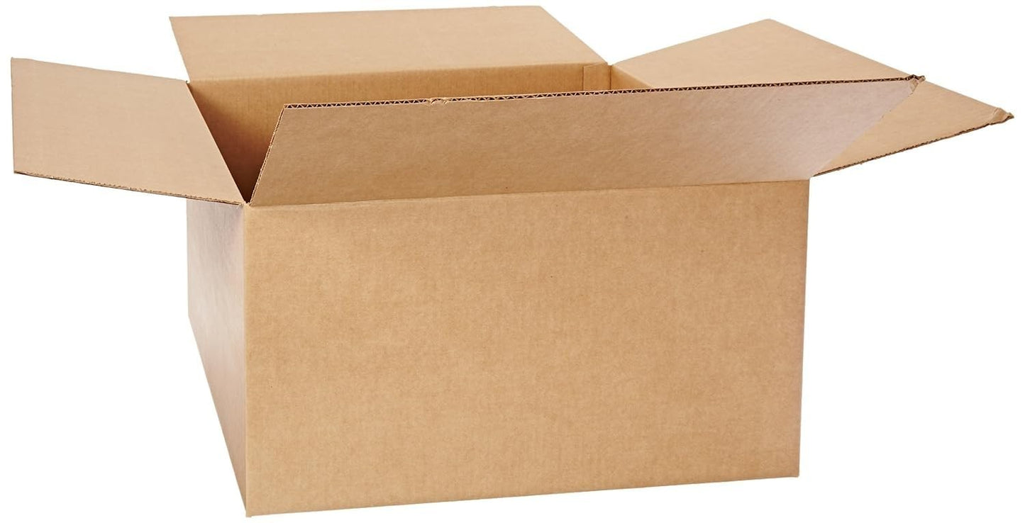 Large Corrugated Moving Boxes 10 Pack   22"x17"x12"   Heavy Duty Shipping & Stor6