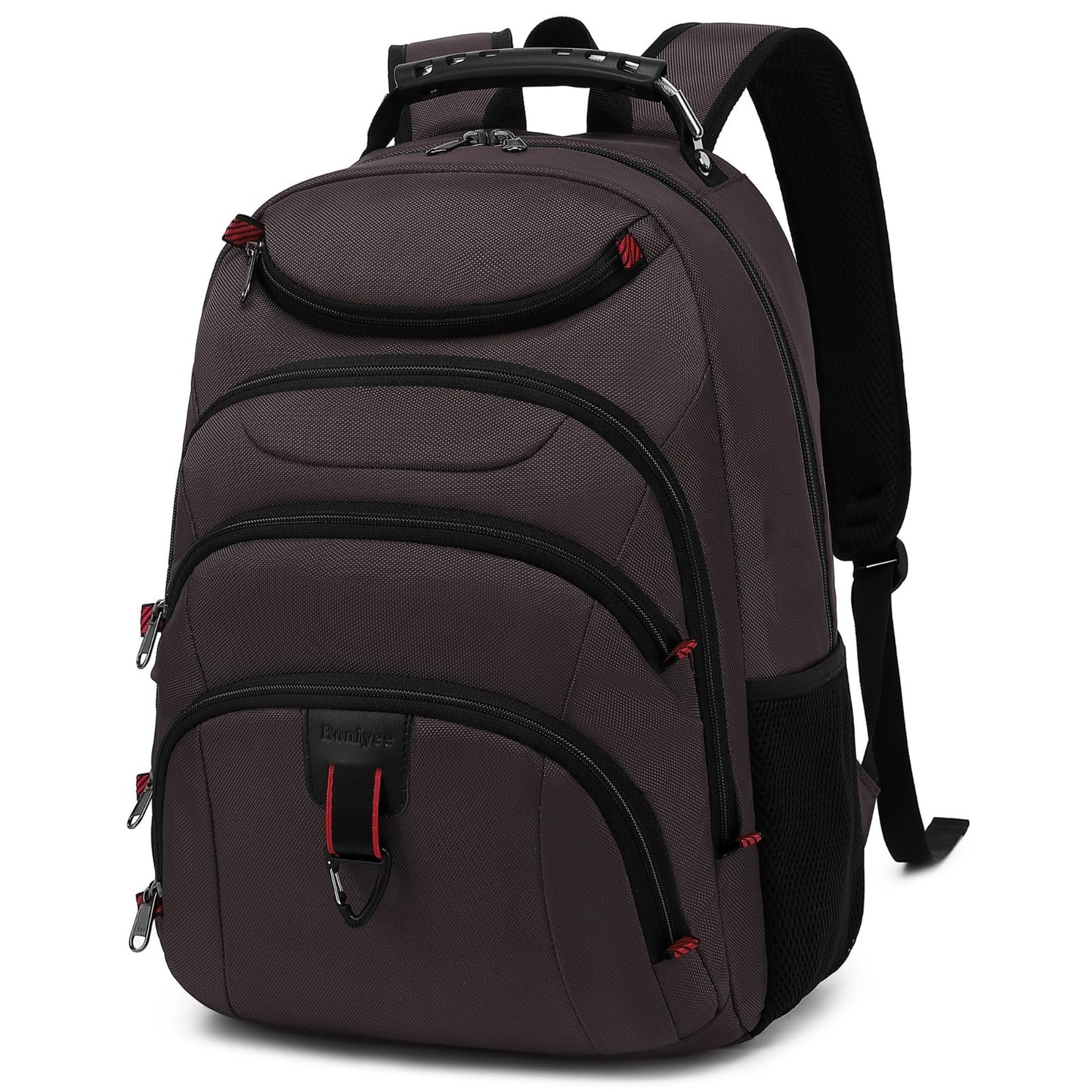 15.6" Waterproof Laptop Backpack with USB Port, Anti Theft Travel Bag for Work &1