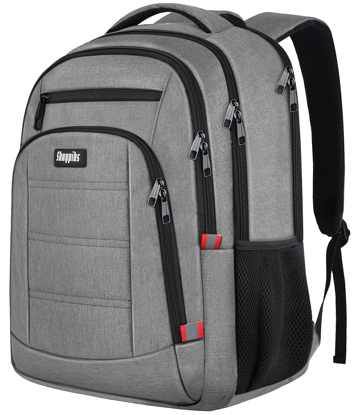 Water Resistant Laptop Backpack for Men & Women, 17.3" College Bookbag, Sturdy T1