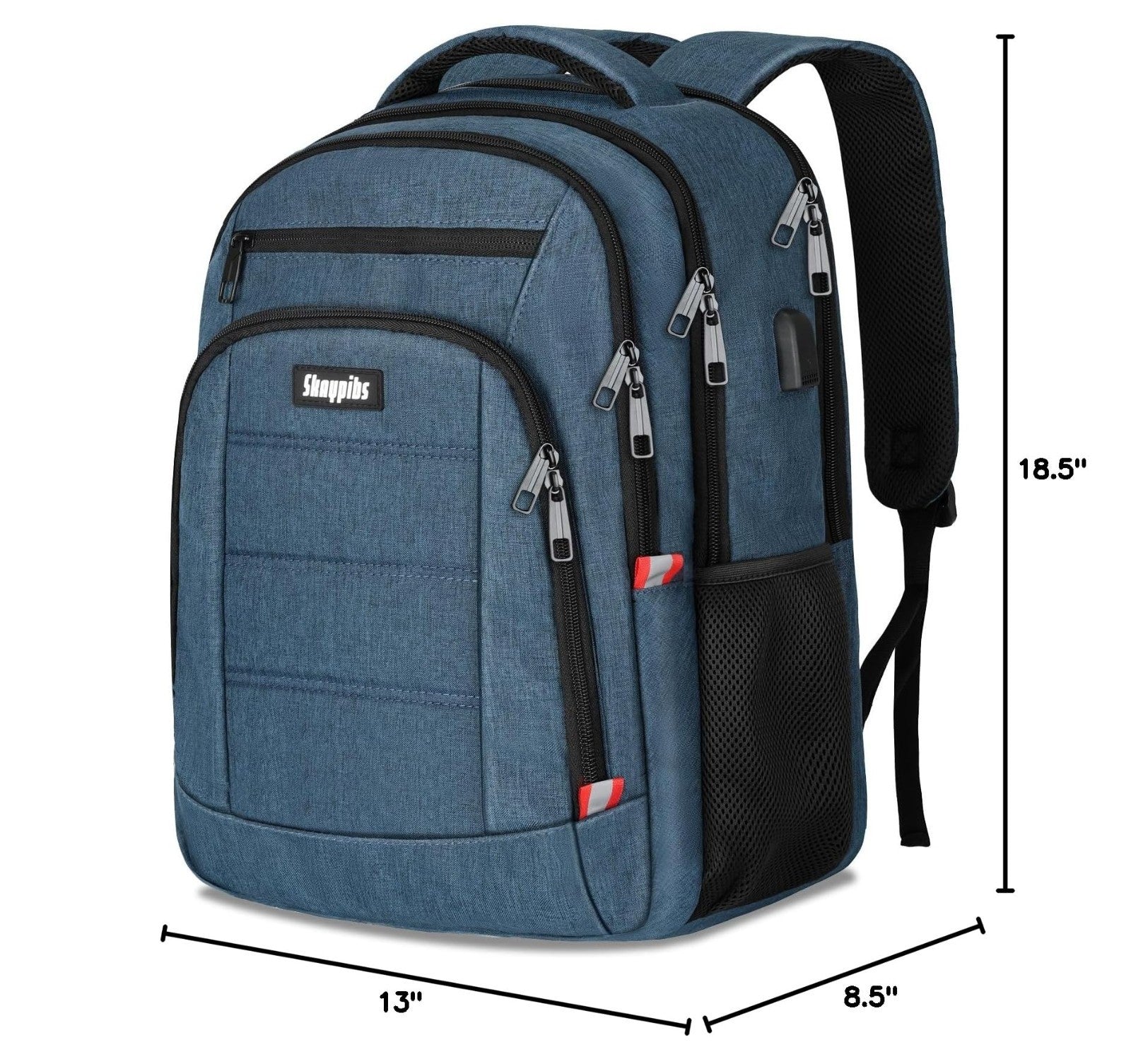 Travel Laptop Backpack 15.6" Water Resistant Daypack, Anti Theft Book Bag for Sc2