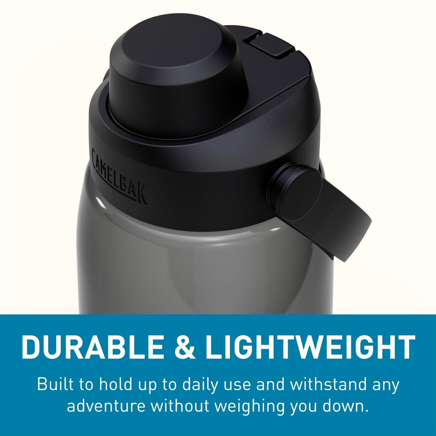 High Flow 32oz Water Bottle for Quick Hydration, Active Lifestyle, Charcoal Colo5