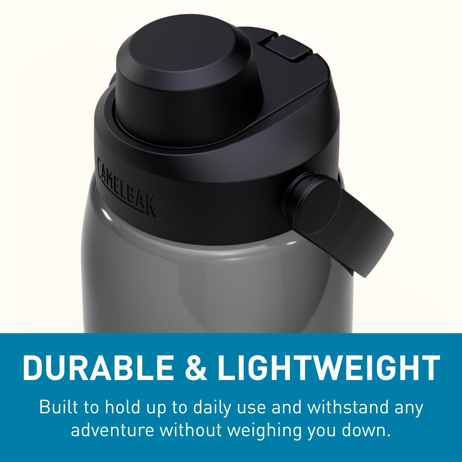 High Flow 32oz Water Bottle for Quick Hydration, Active Lifestyle, Charcoal Colo5