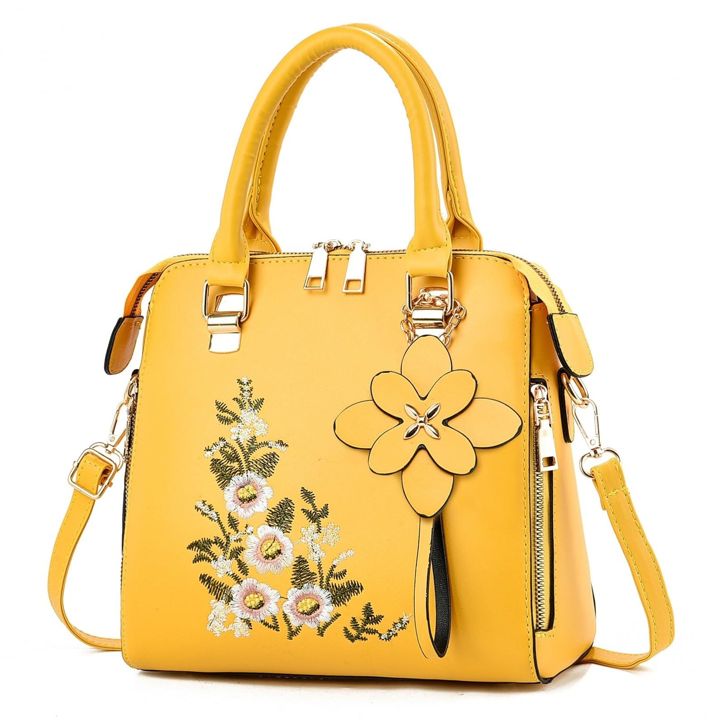Vintage Embroidered Crossbody Purses for Women, Stylish Satchel Handbags1