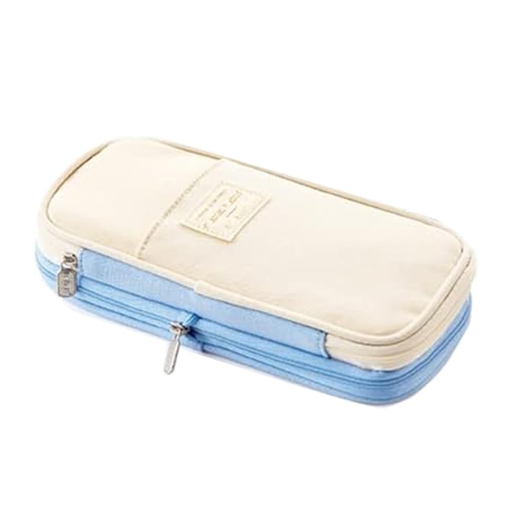 Large Storage Pencil Case   Zipper Pen Bag Organizer, Big Capacity Pouch for Off1