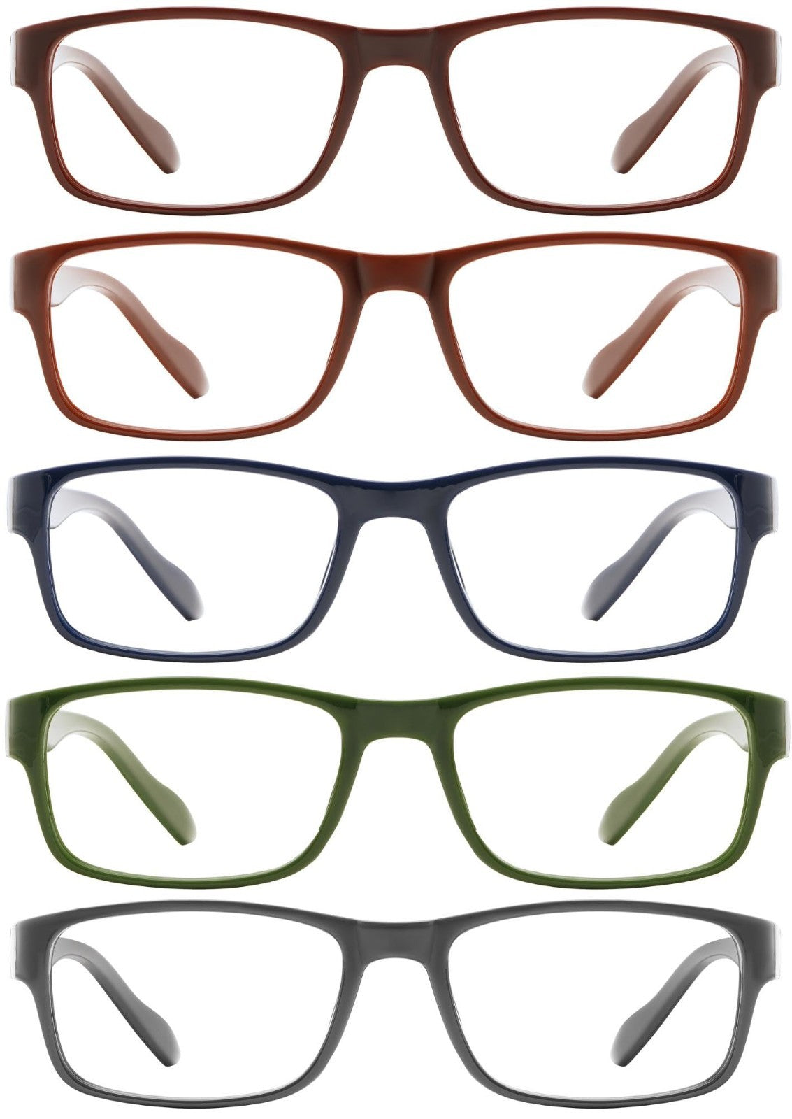 2.5x Professional Reading Glasses - Blue Light Blocking Computer Readers - Value0