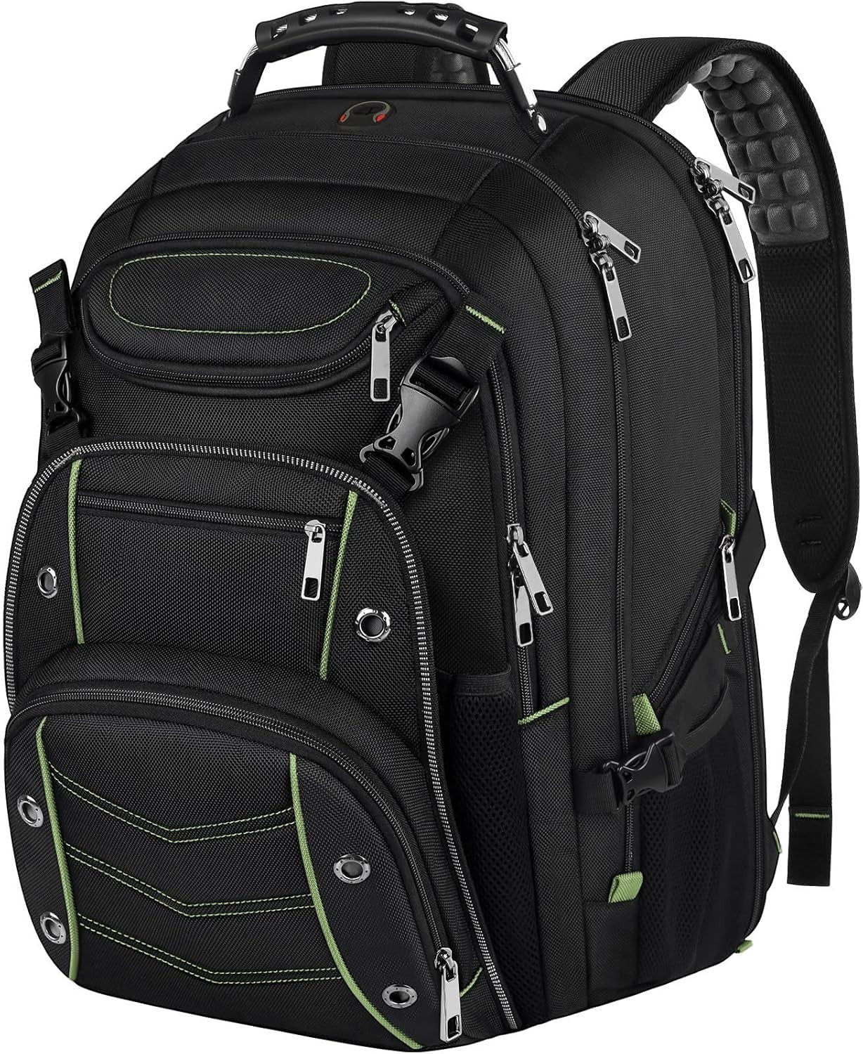 Extra Large 55L Laptop Backpack for Men, TSA Friendly, RFID Anti Theft, Gaming B0