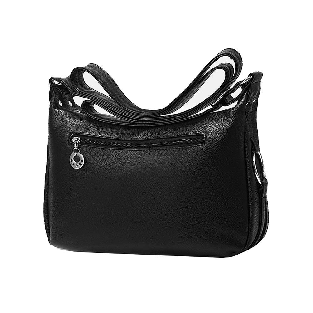 Lightweight Leather Crossbody Bag for Women | Stylish Shoulder Purse with Pocket3