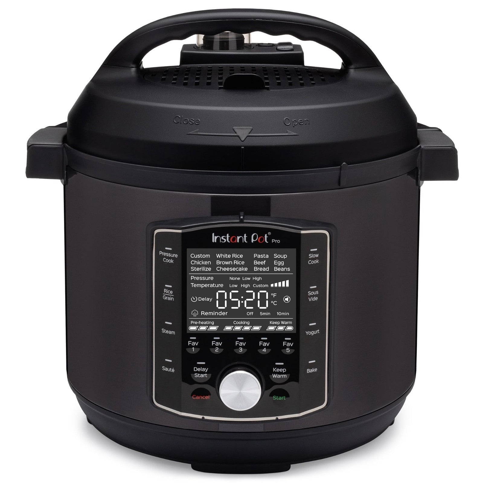 10-in-1 Electric Pressure Cooker, Slow Cooker, Rice Steamer, Sous Vide, 6 Quart,1