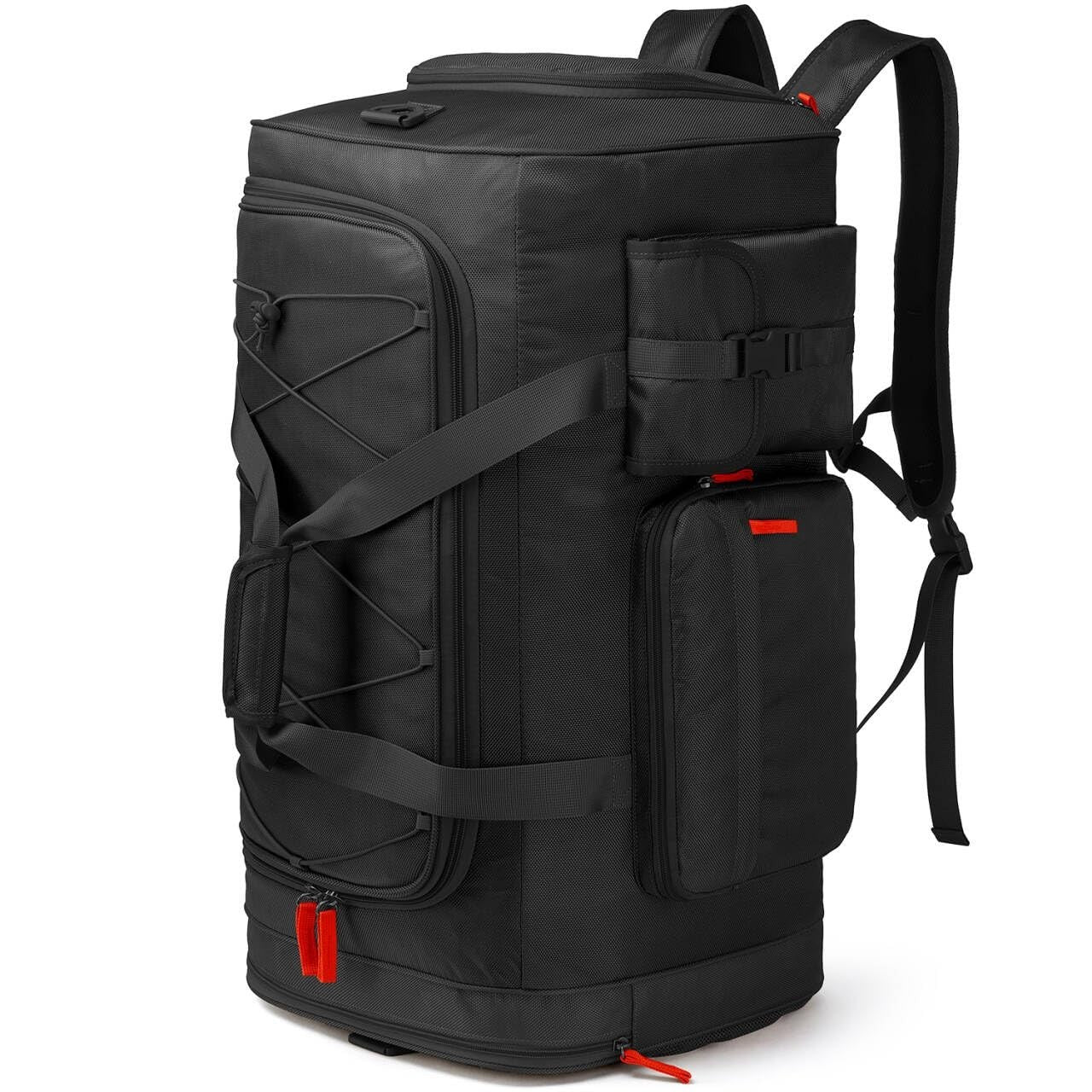 Large 70L Duffle Bag Backpack for Travel   Heavy Duty Gym Bag with Shoe Compartm1