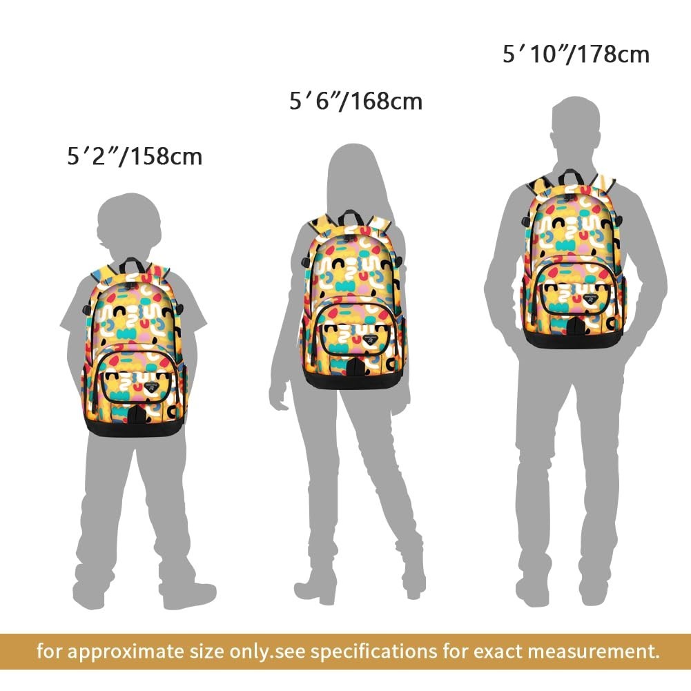 Lightweight School Backpack Travel Bag for Men & Women   College & Daily Use5