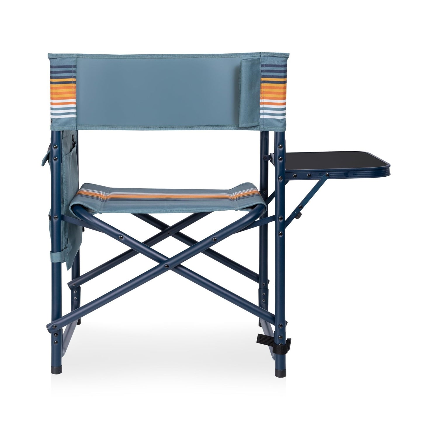 Lightweight Folding Camping Chair with Side Table & Armrest Caddy - Portable Out9