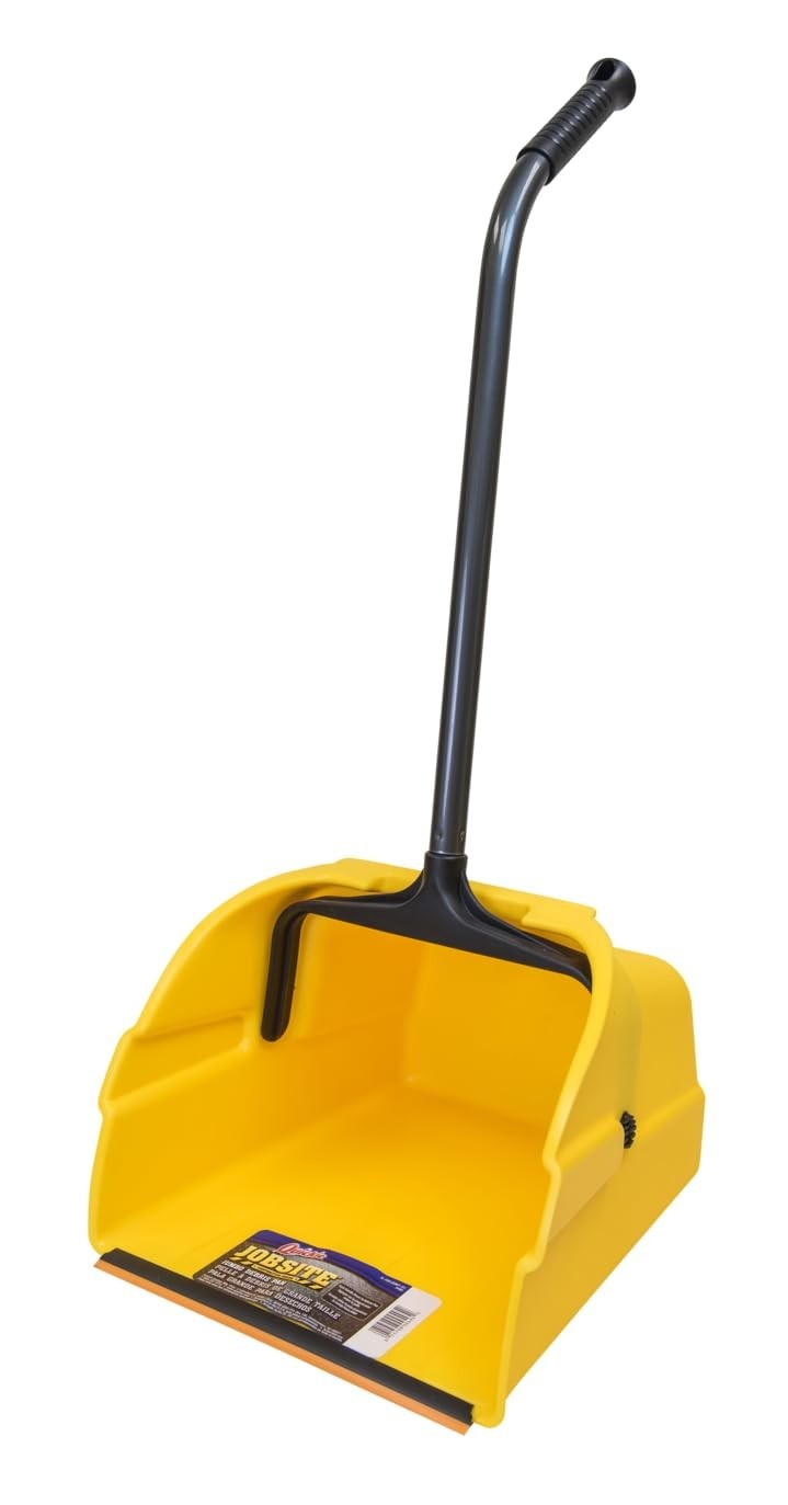 Jumbo Dustpan with Handle - Heavy-Duty Debris Pan for Industrial Cleaning, Trash1