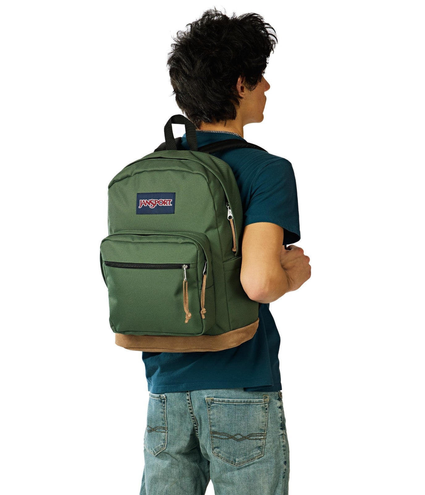Durable Daypack Backpack with Padded 15" Laptop Sleeve & Water Bottle Pocket   C6