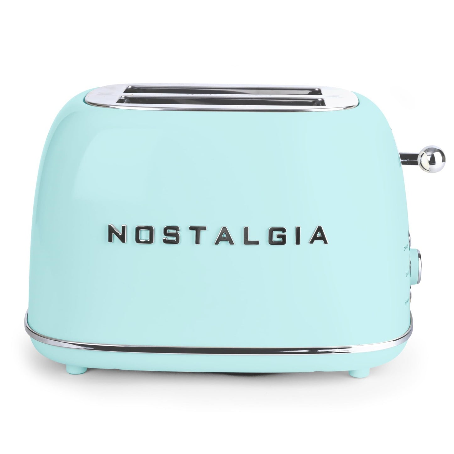 Vintage Retro 2 Slice Toaster   Enamel Coated Steel, Wide Slots, 6 Toast Levels,1