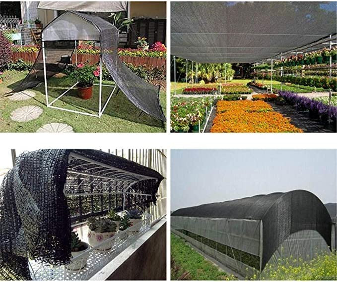 40% Black Shade Cloth 20x30 FT Durable Mesh Tarp with Grommets for Garden, Green5
