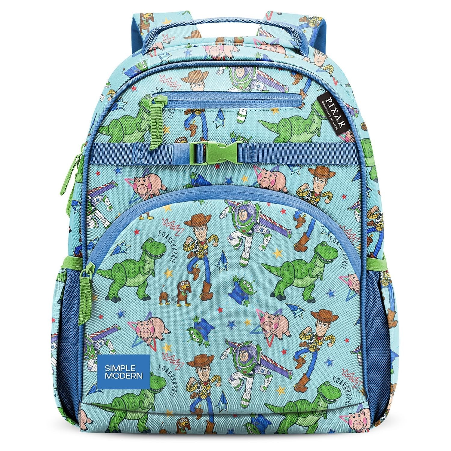 Toy Story Kids Backpack 12L | Cute Buzz & Woody Bookbag for School, Toddler, Pre1
