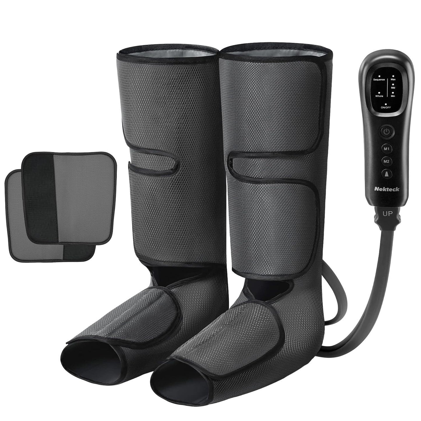 Air Compression Leg Massager for Circulation & Relaxation - Foot & Calf Pain Rel1