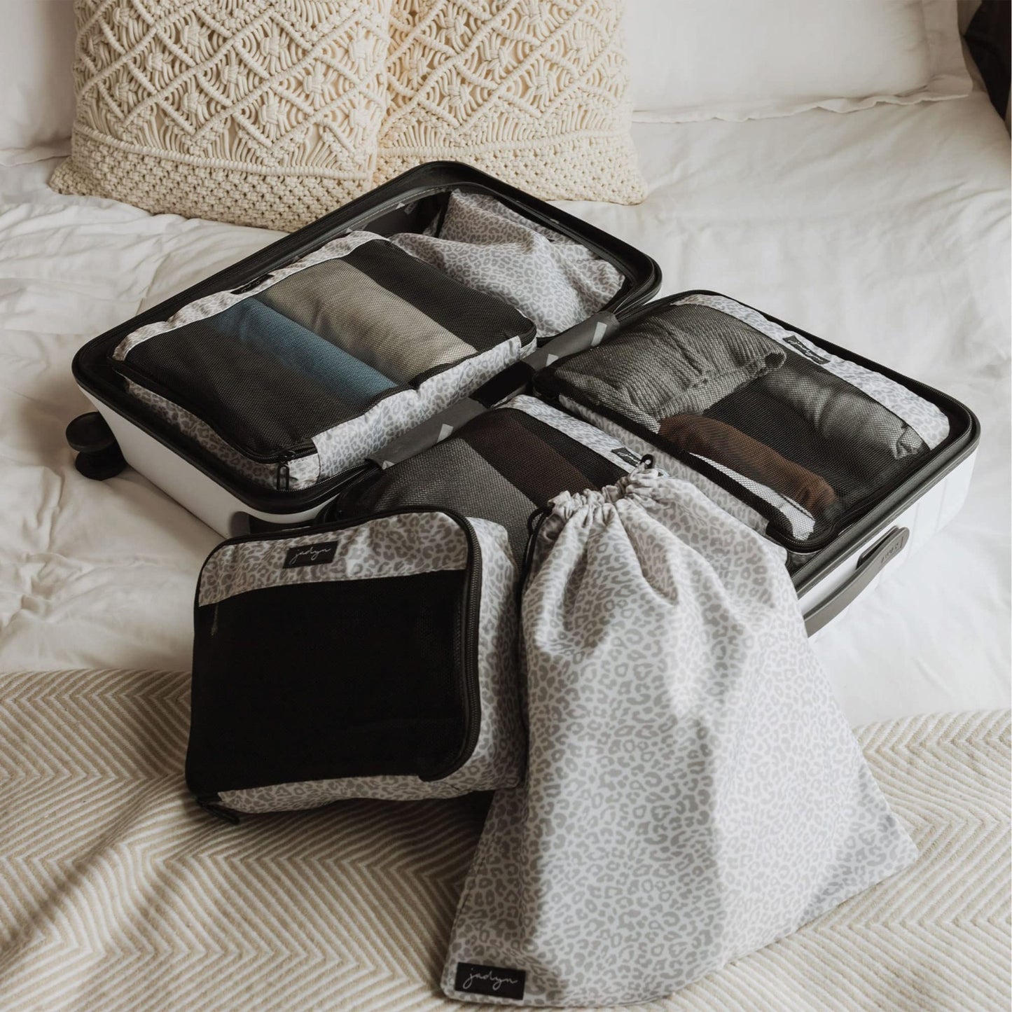 6-Piece Packing Cubes Set for Travel - Large Organizer for Suitcase & Luggage, M2