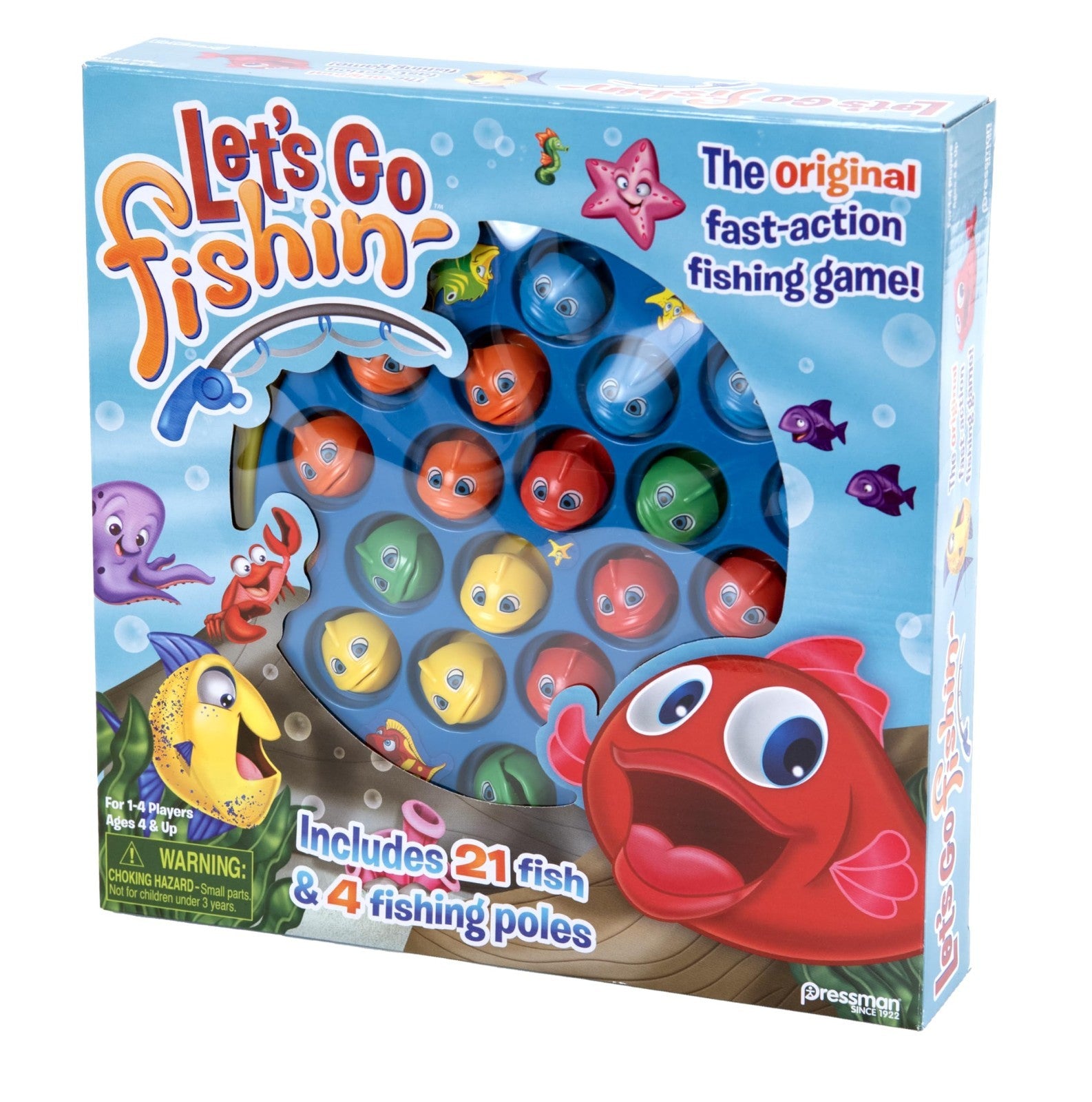 Fast Action Fishing Game for Kids   1 4 Players, Fun Family Fishing Game!5