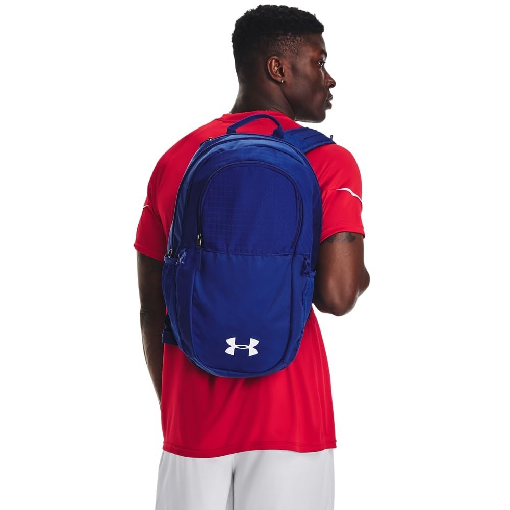 Men's All Sport Backpack, Royal Blue/White, Versatile Travel Bag, One Size Fits6