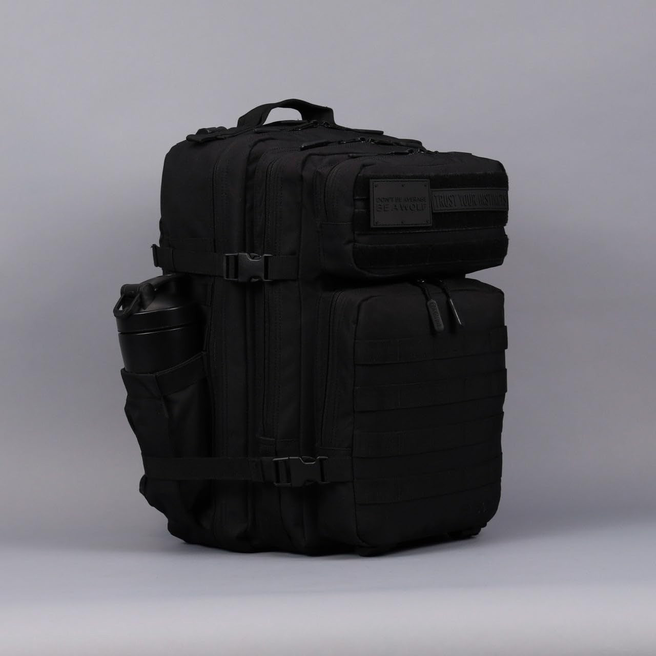 Durable 45L Waterproof Gym Backpack   MOLLE Webbing, Laptop Pocket, 1000D Oxford7
