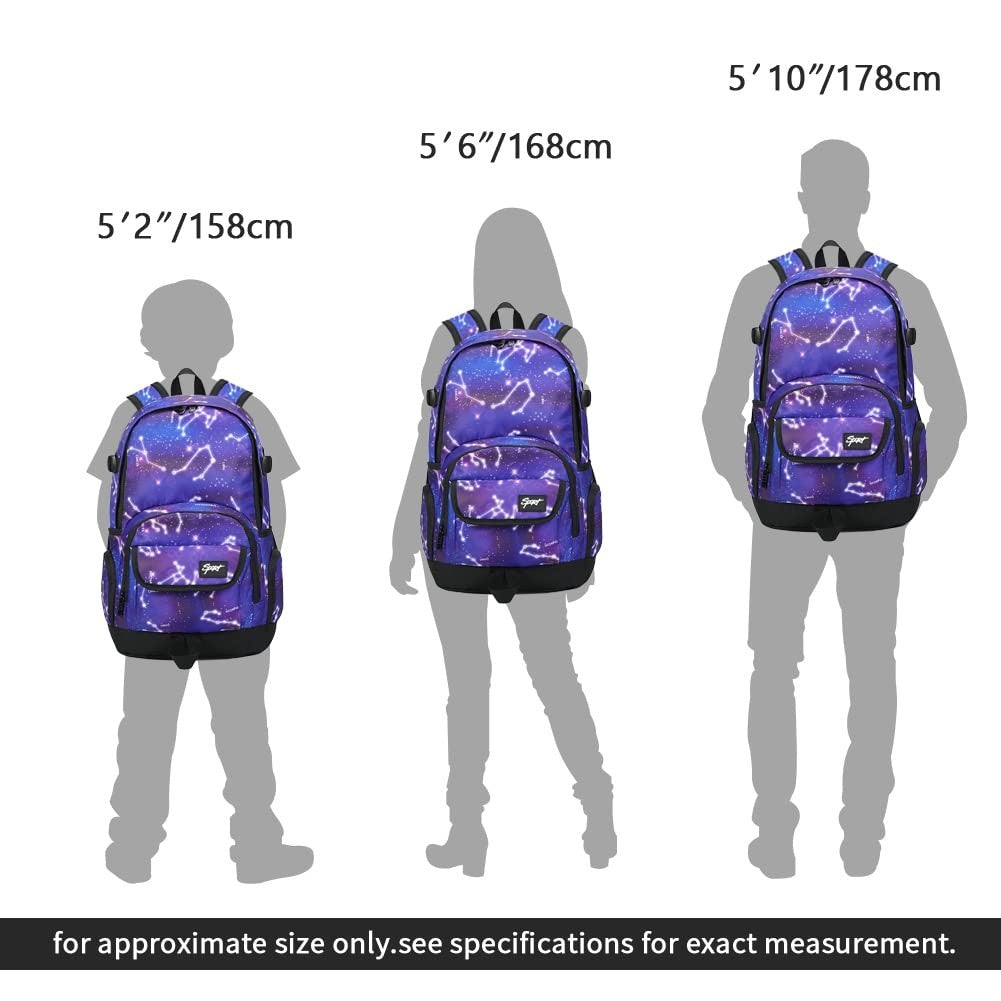 Lightweight School Backpack Travel Bag for Men & Women   College & Travel Use4