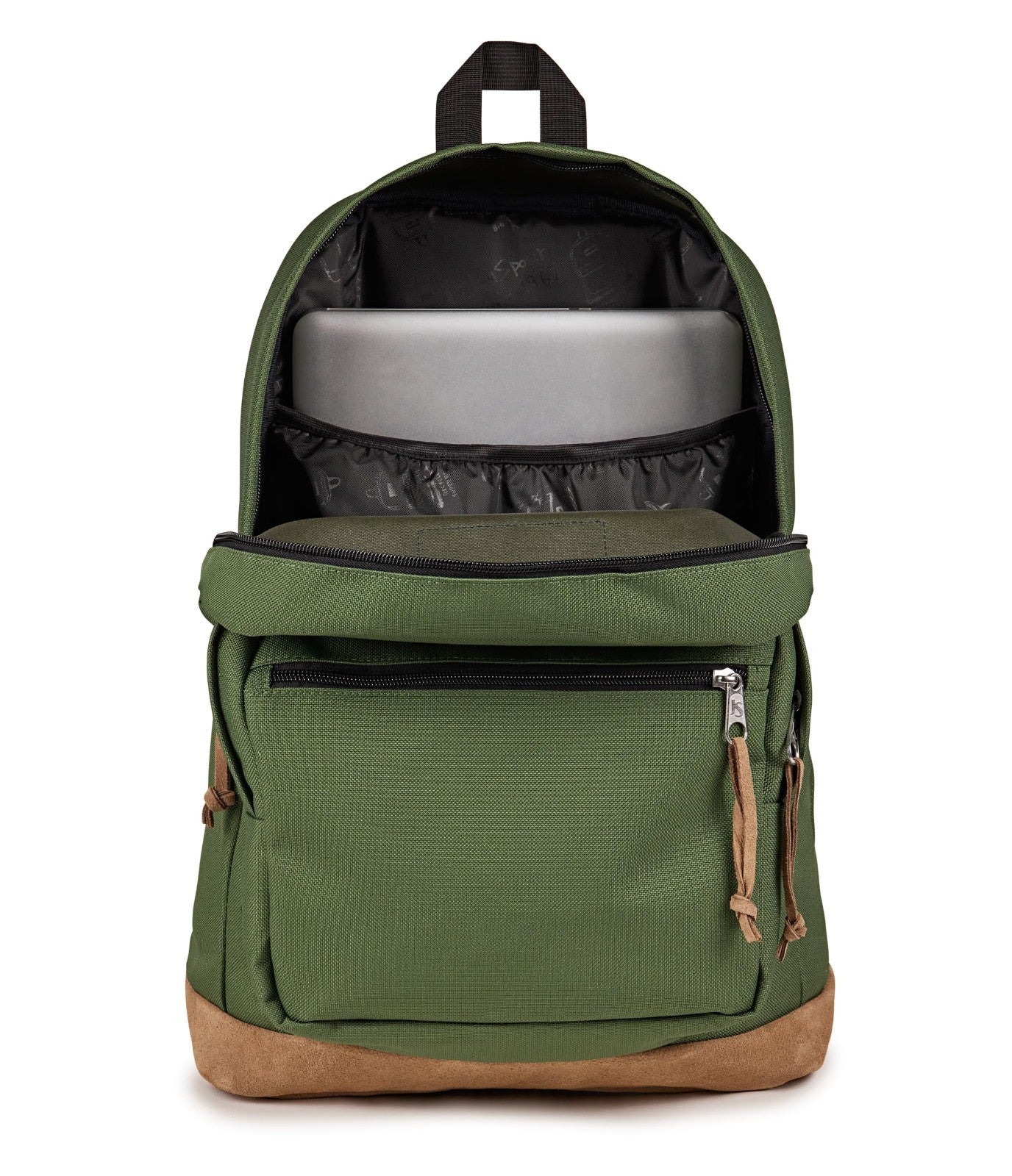 Durable Daypack Backpack with Padded 15" Laptop Sleeve & Water Bottle Pocket   C5