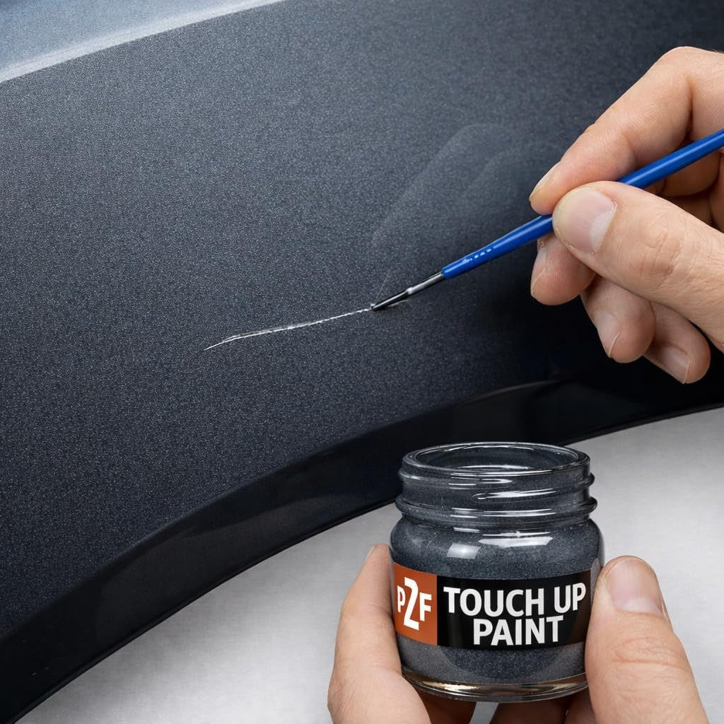 Fusion Orange Touch Up Paint Kit for Chevrolet - 0.84 fl oz, Car Scratch Repair2