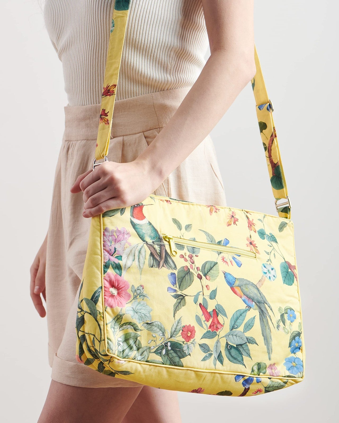 Stylish Cotton Shoulder Bag for Women   Versatile Handbag, Everyday Use, Fashion6