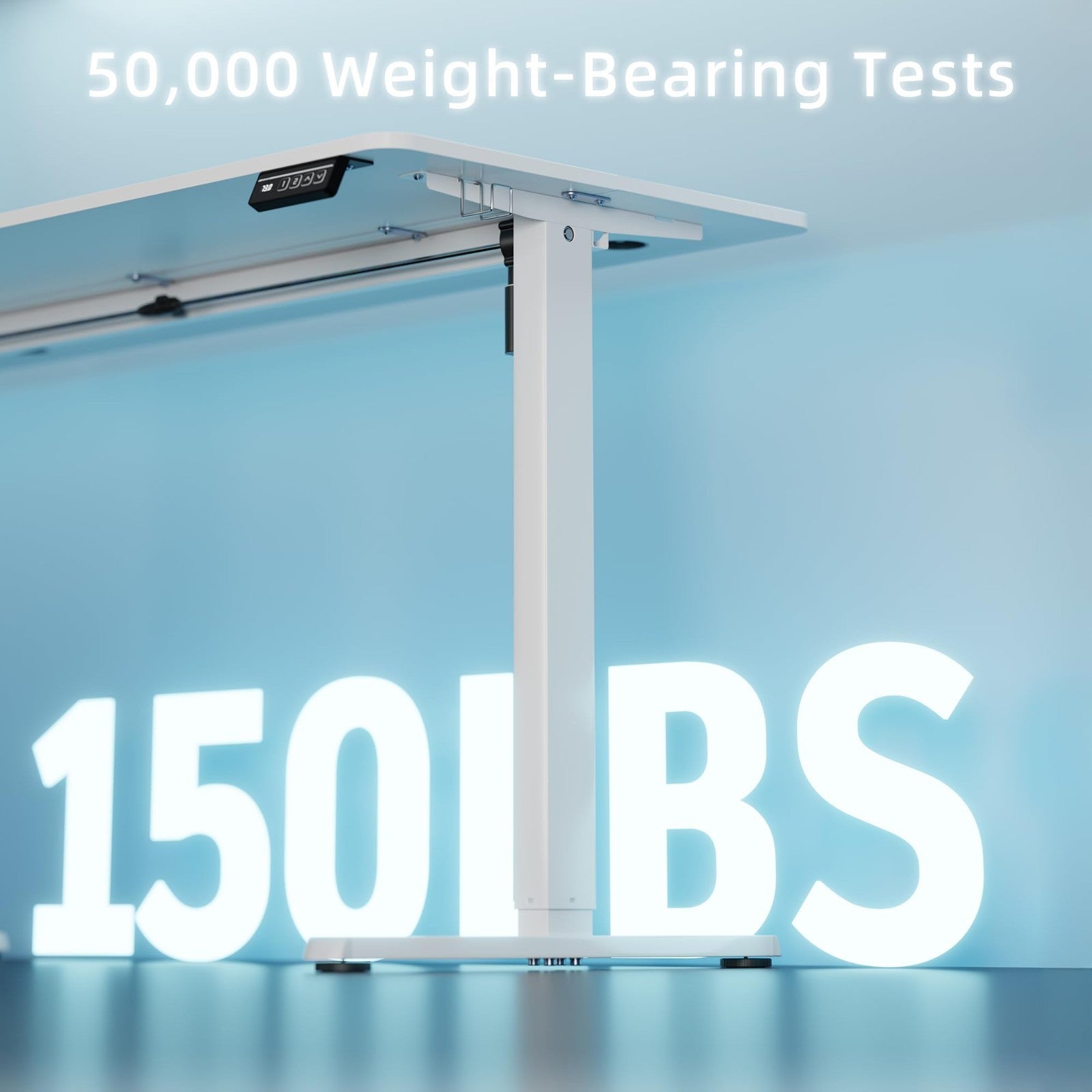 Height Adjustable Electric Standing Desk - Ergonomic Sit Stand Workstation 40x244