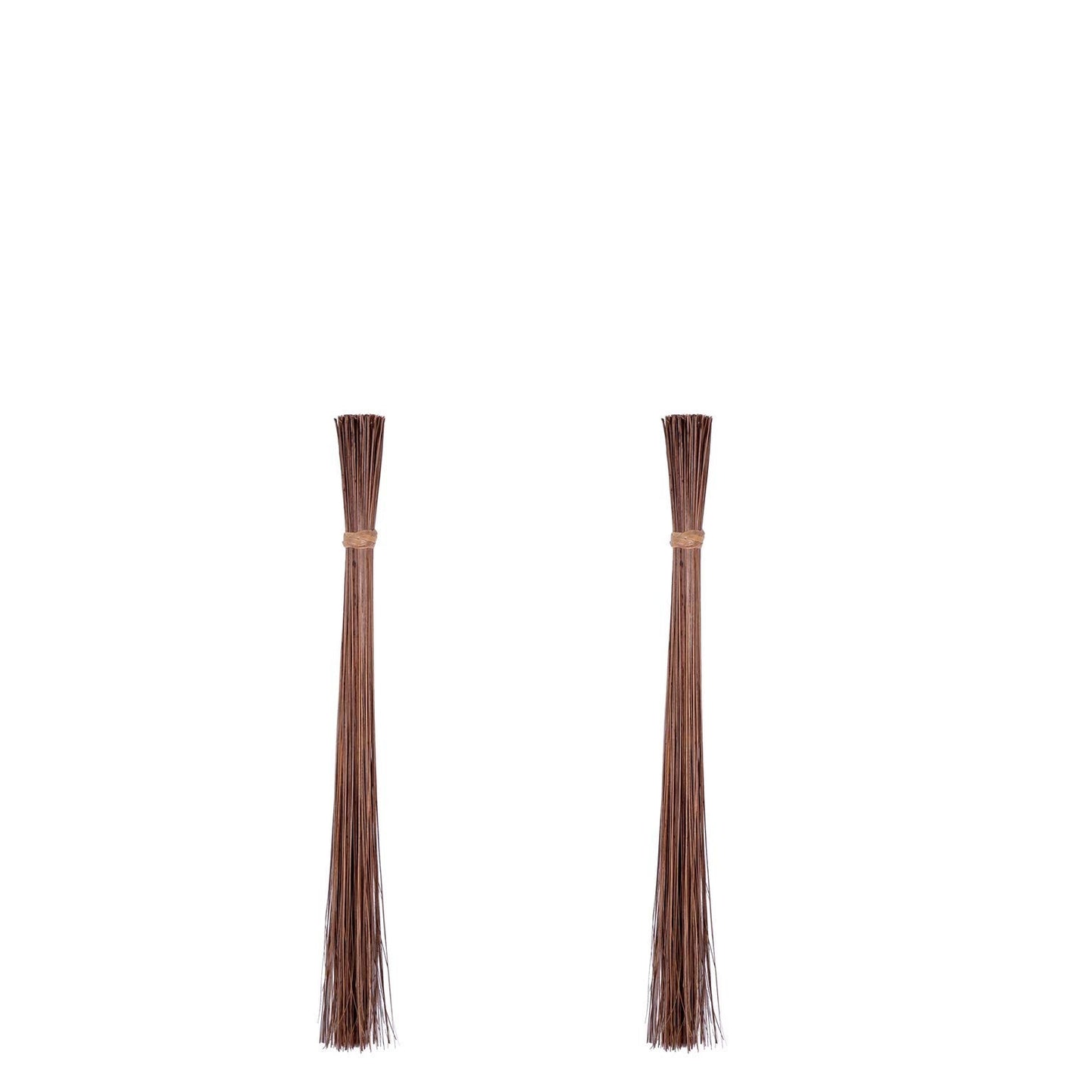 Natural Coconut Stick Broom - 32" Outdoor Sweeper with Rope Handle for Yard & Ga4