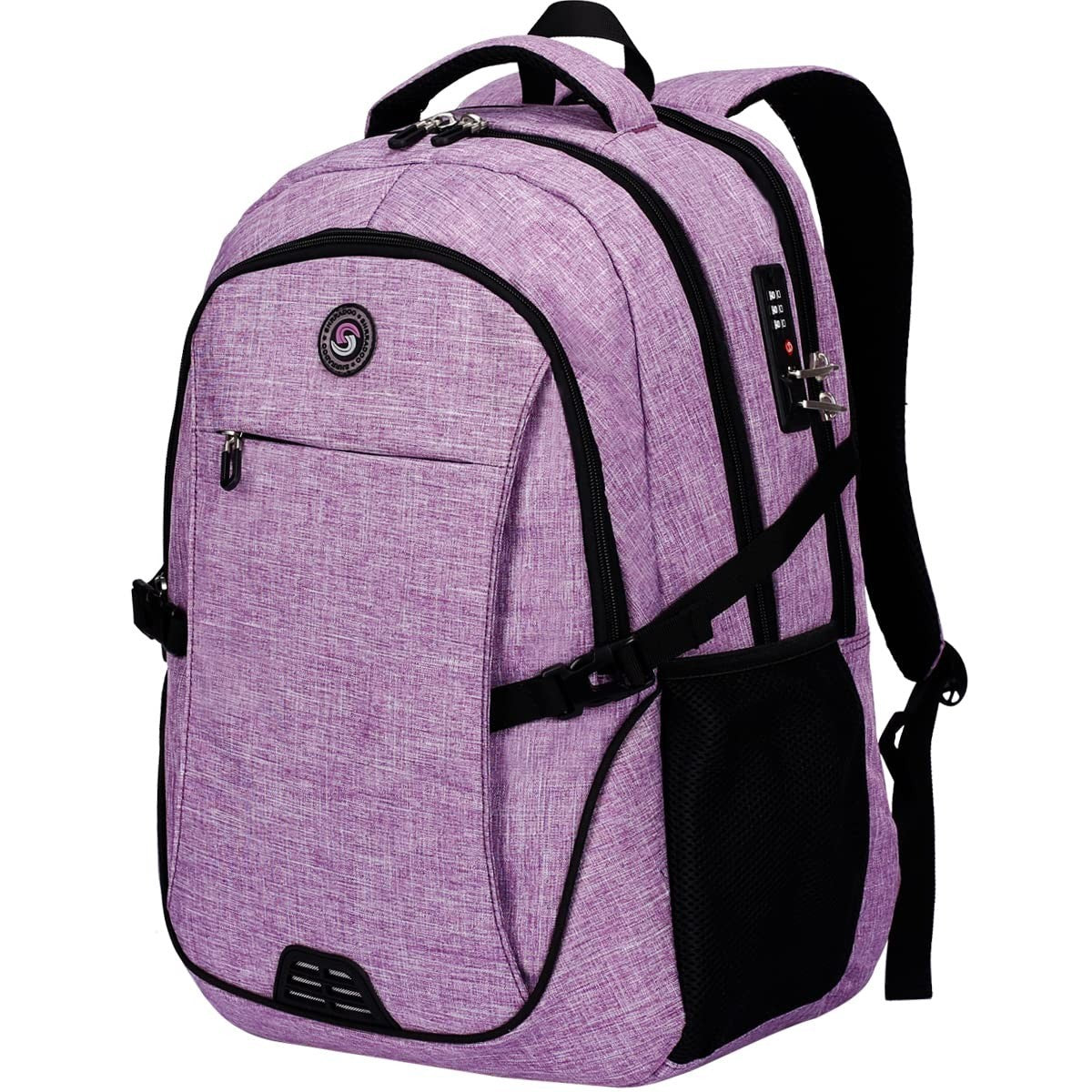 Travel Laptop Backpack for Men & Women, College School Bag, Waterproof, USB Char1