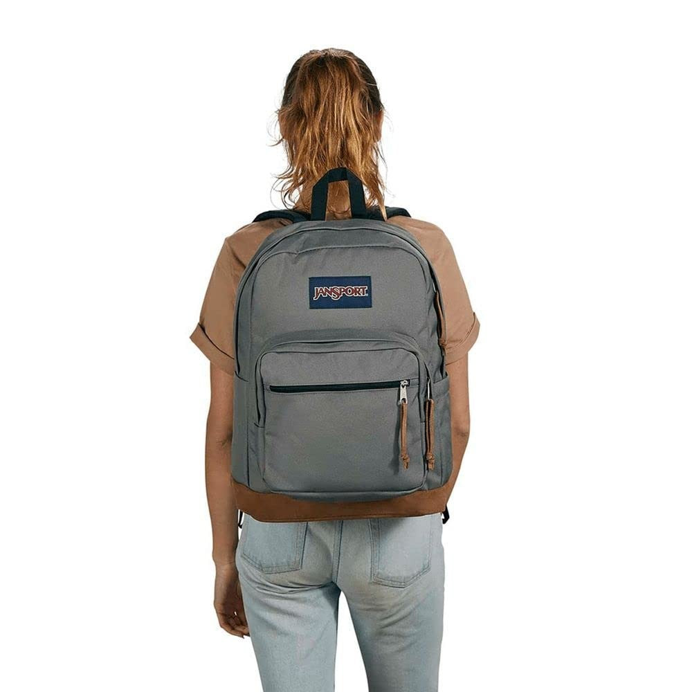 Durable Daypack Backpack with 15" Laptop Sleeve, Spacious Main Compartment & Wat5