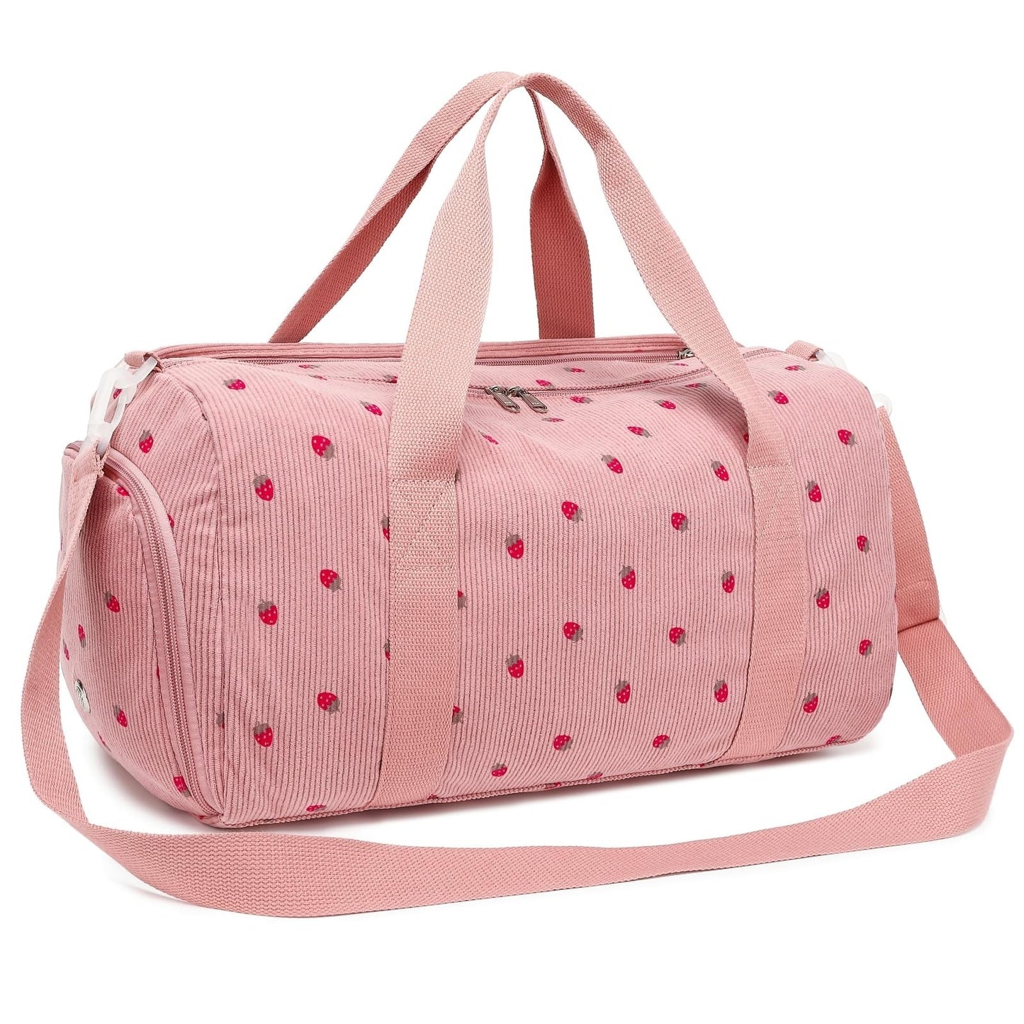 Cute Girls Duffle Bag with Shoes Compartment & Wet Separation - Waterproof Gym &6