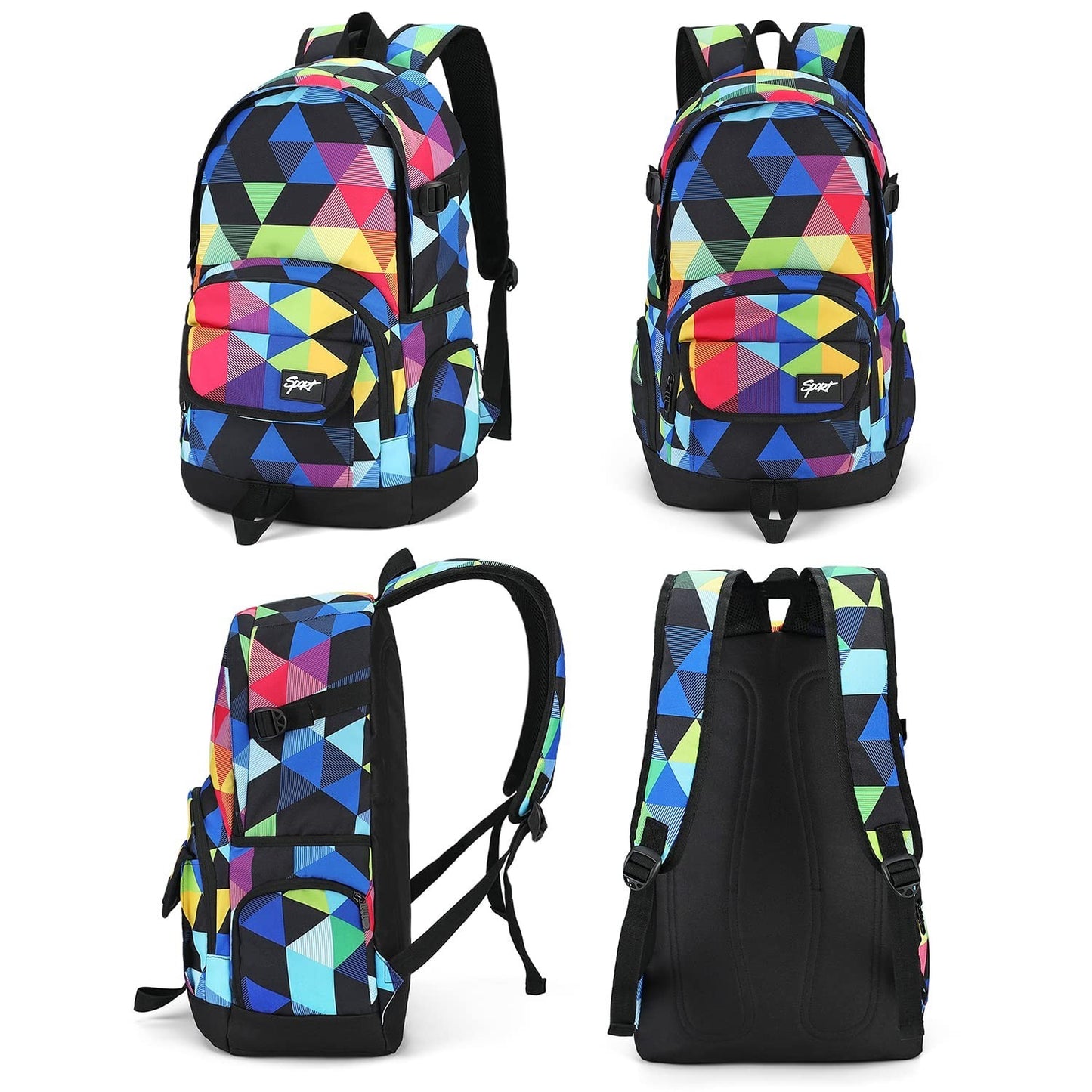 Lightweight School Backpack Travel Bag for Men & Women   College & Travel Use2