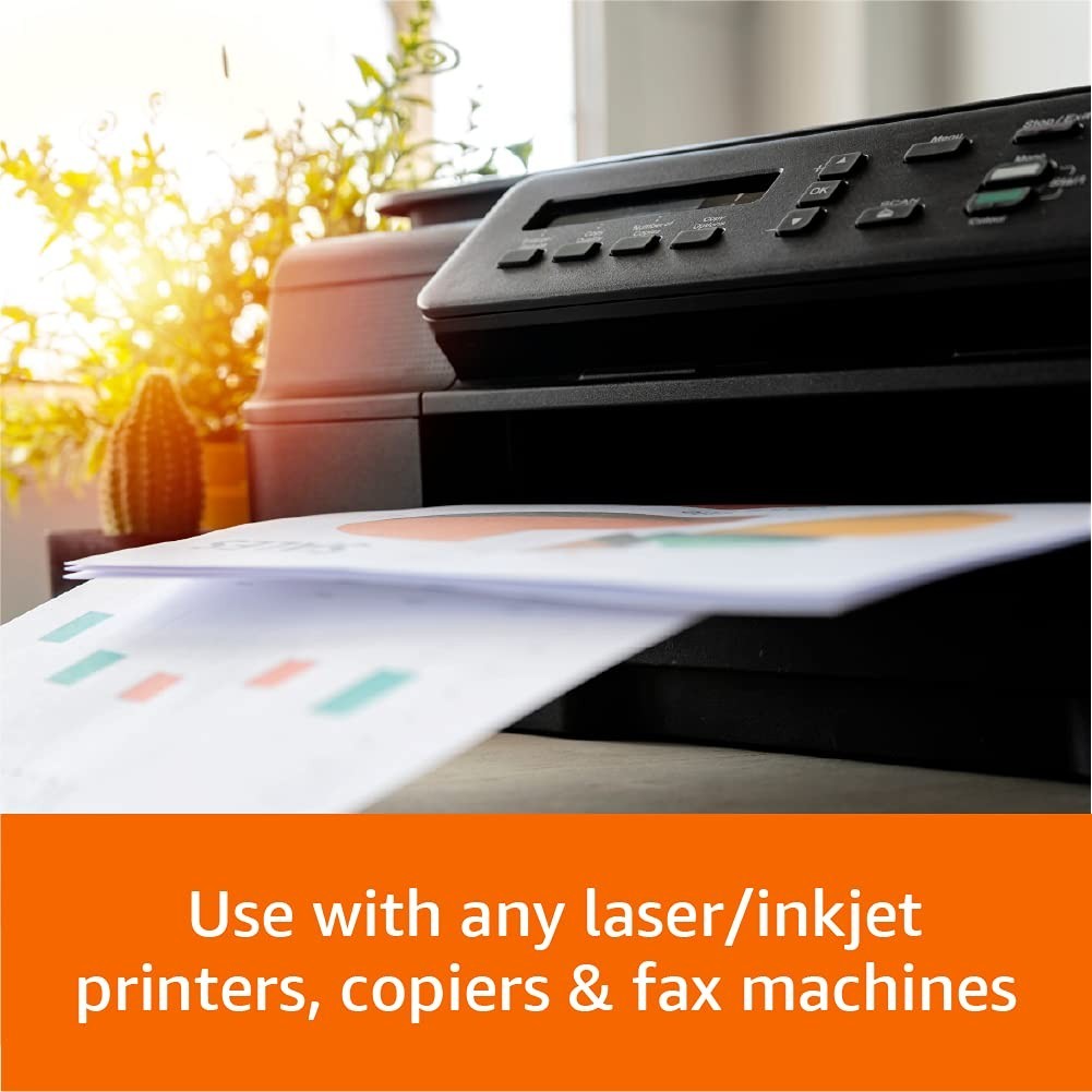 Multipurpose Copy Printer Paper, 20 lb, 8.5x14", 5000 Sheets, 92 Bright White, 15