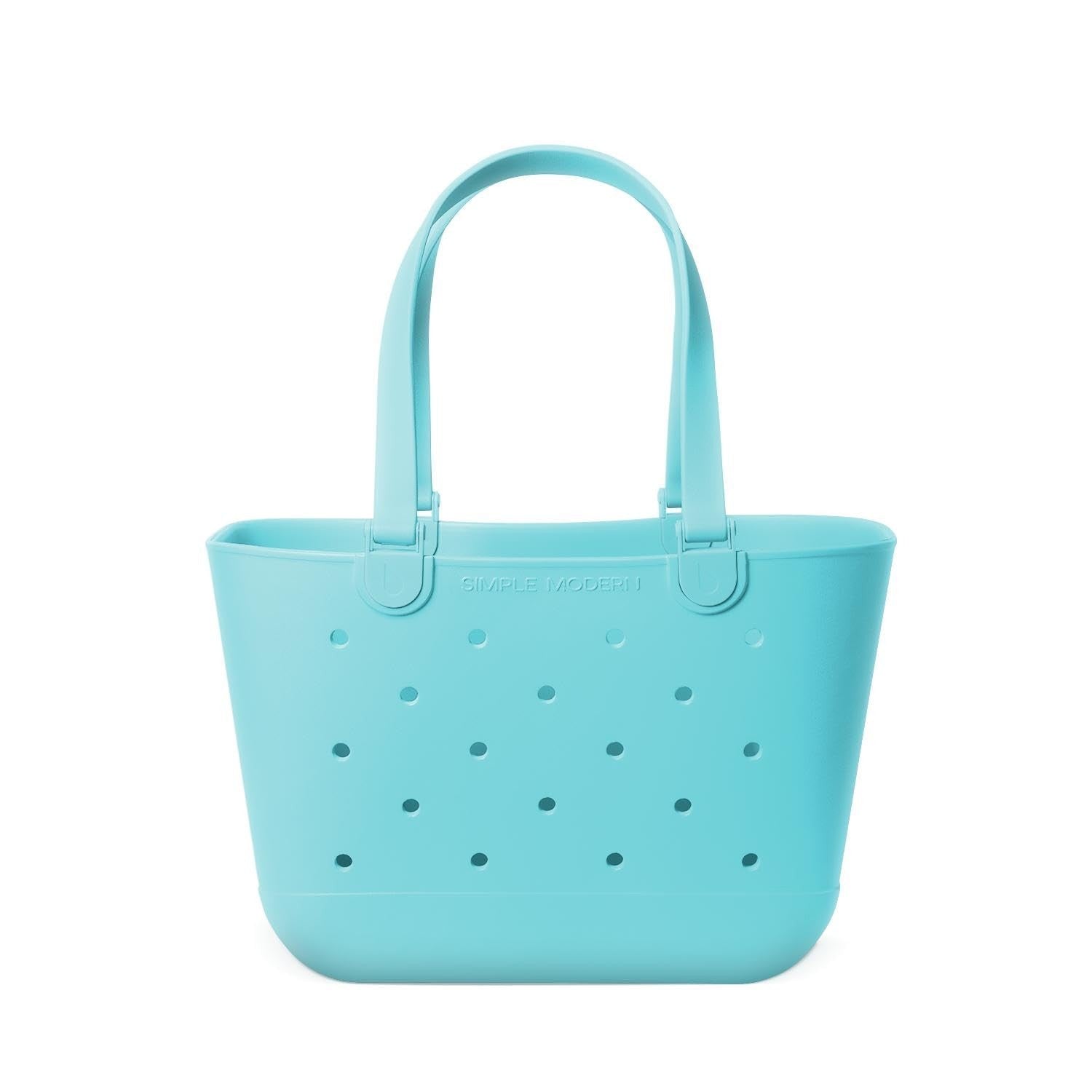 Large Waterproof Beach Tote Bag | Zipper Pocket | Travel, Pool & Grocery Bag | B1