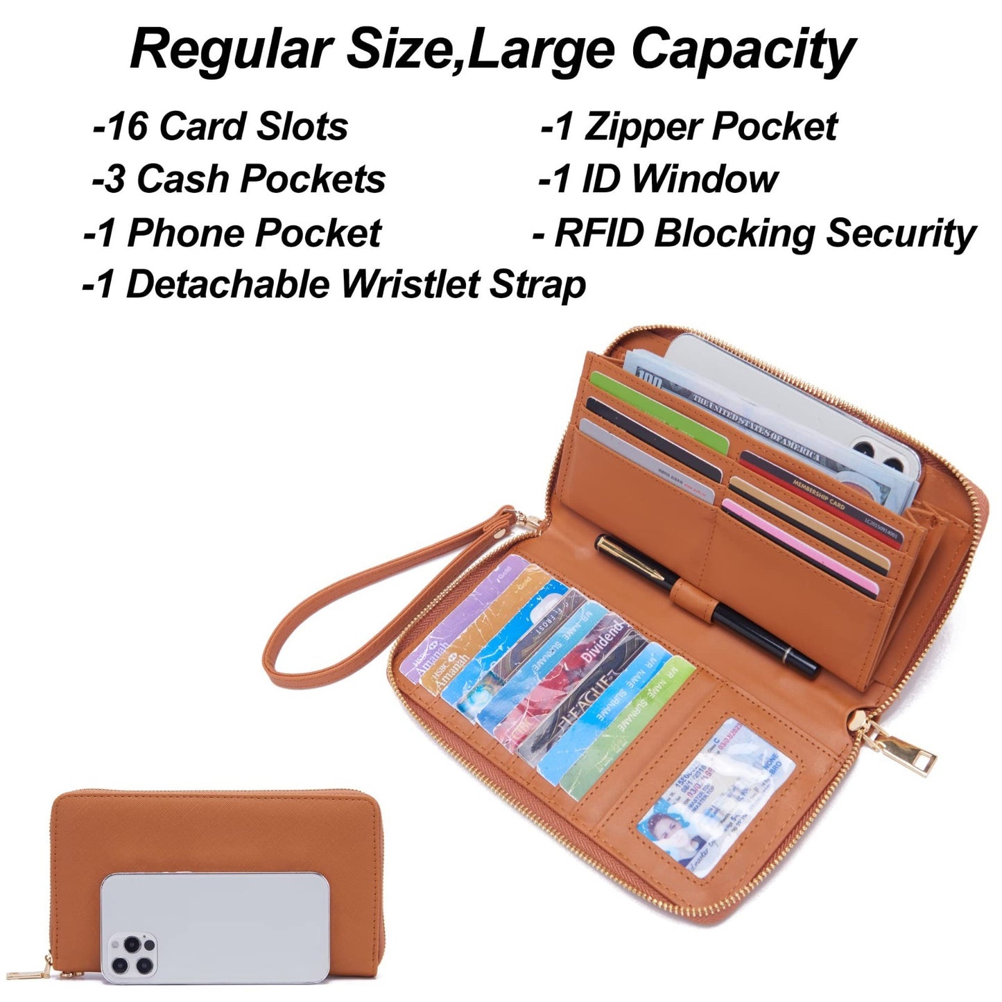 Stylish Structured Satchel Tote Handbag Set for Women with RFID Wallet - Fashion3