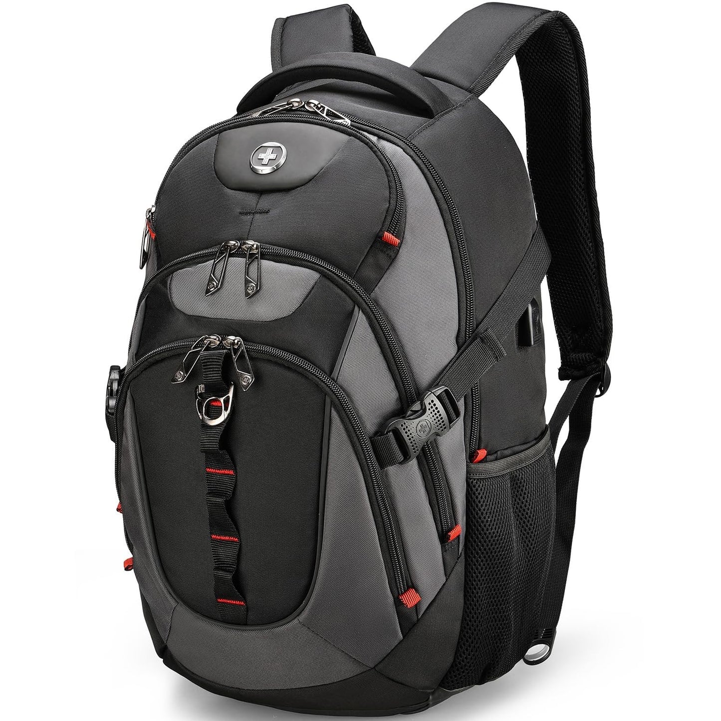 Travel Laptop Backpack with USB Charging Port, Fits 15.6" Computer, 31L Bookbag1