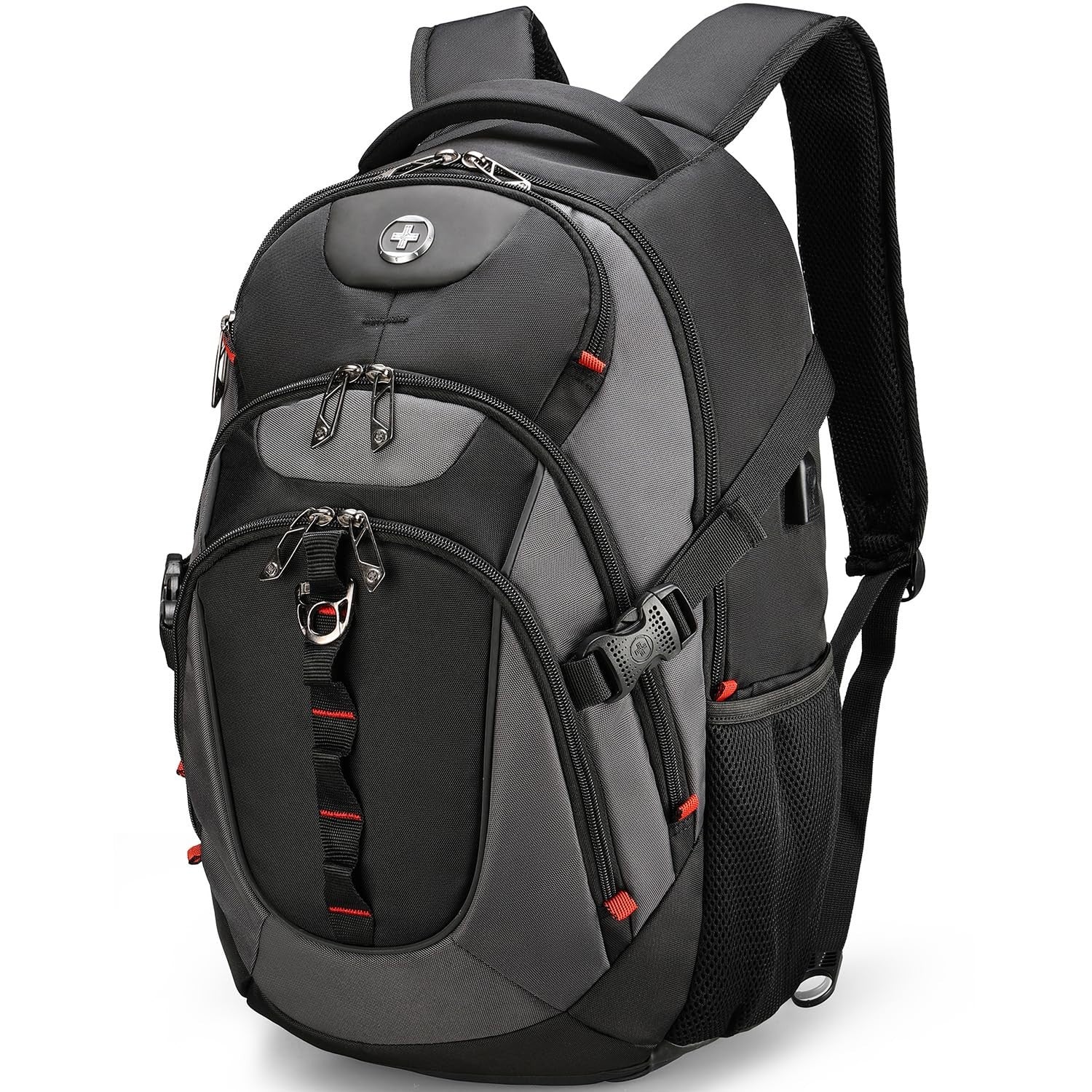 Travel Laptop Backpack with USB Charging Port, Fits 15.6" Computer, 31L Bookbag1