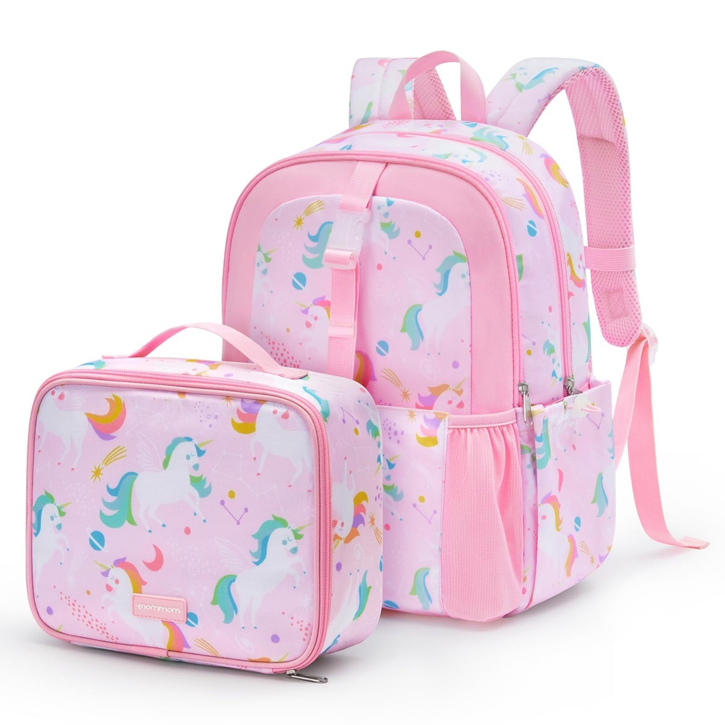 Kids Backpack Set for Kindergarten, School Bookbag with Lunch Box, 15L Capacity,1