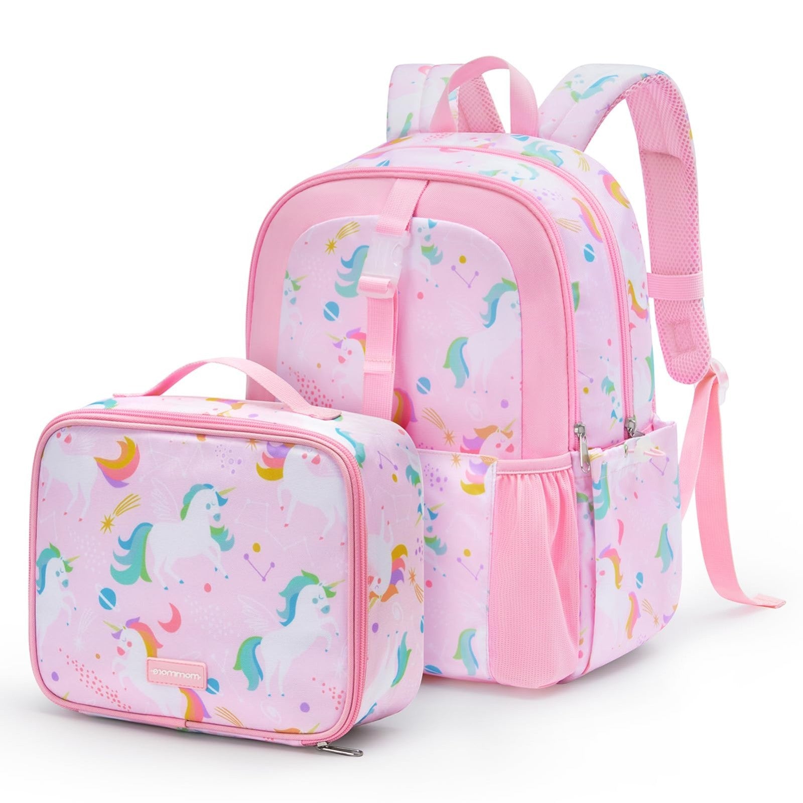 Kids Backpack Set for Kindergarten, School Bookbag with Lunch Box, 15L Capacity,1