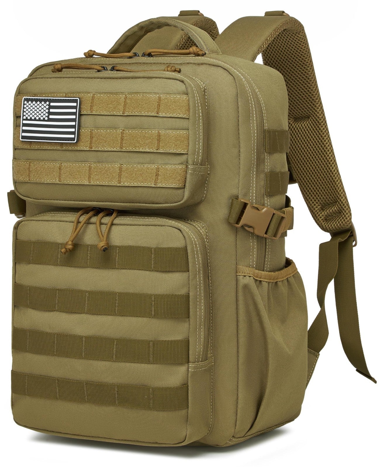 Waterproof Military Tactical Backpack   3 Day Assault Molle Daypack with Bottle0