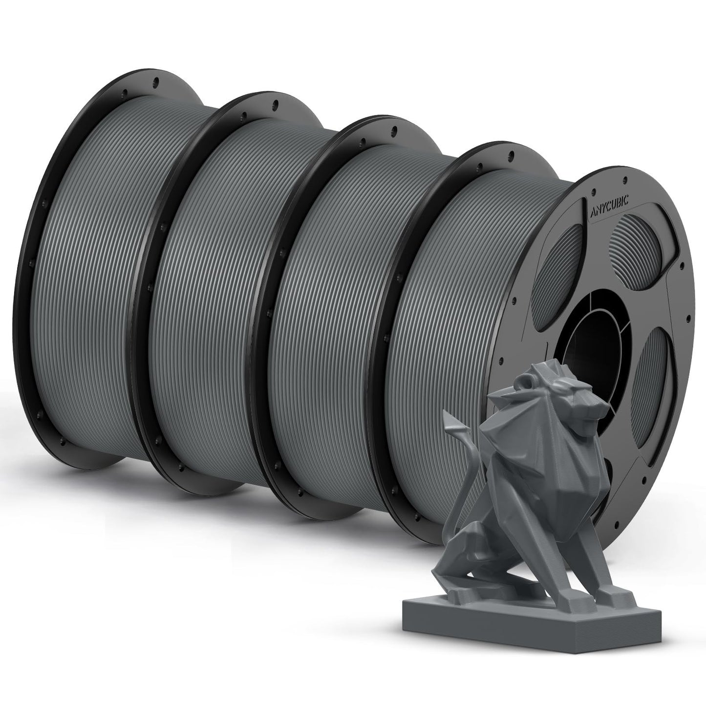 1.75mm PETG 3D Printer Filament Bundle - 1KG Tough, Accurate, Compatible with FD1
