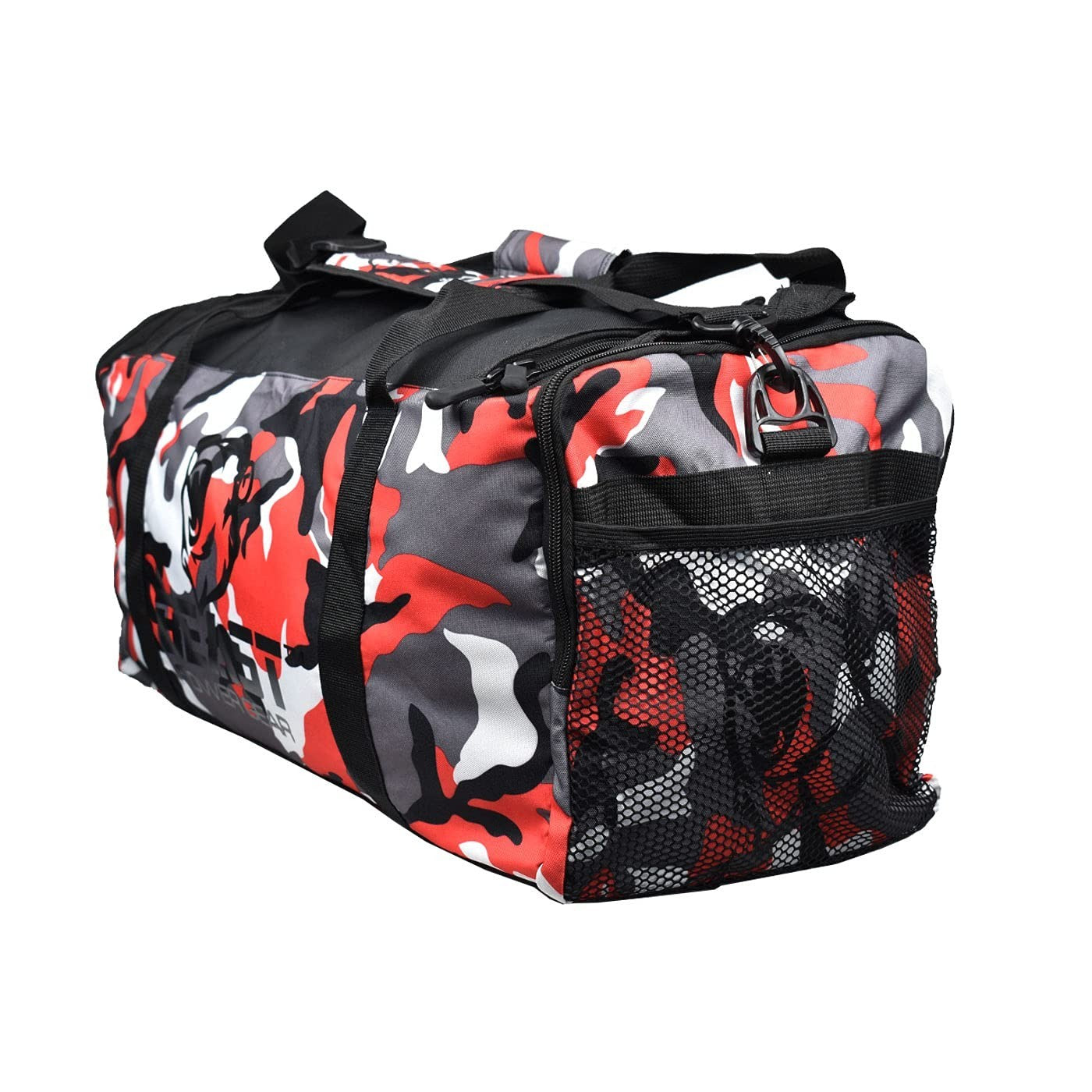 Versatile Gym Duffle Bag for Workout, Boxing & MMA - Shoes Compartment, Adjustab5