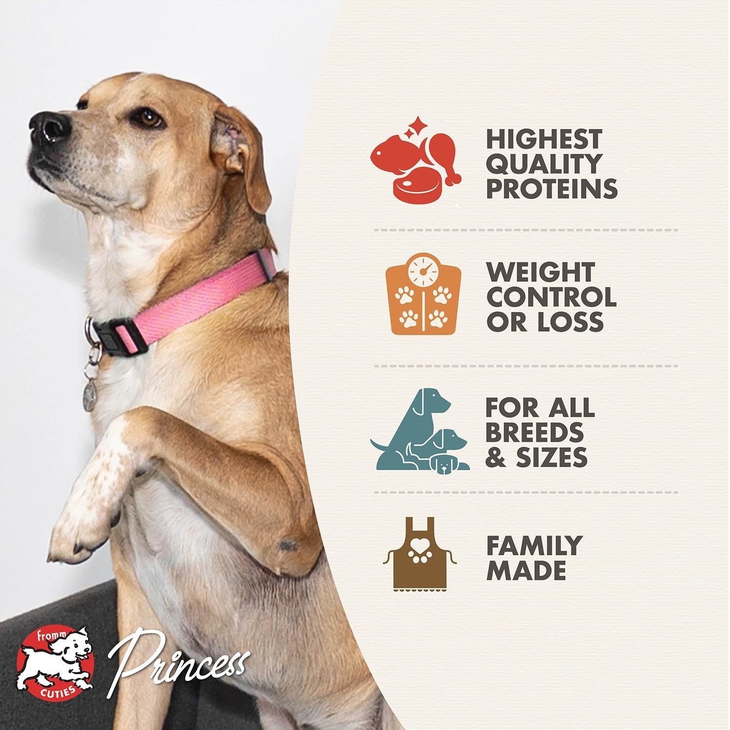 Weight Management Dry Dog Food - Whitefish Recipe, 4 lb - Healthy Pet Nutrition5