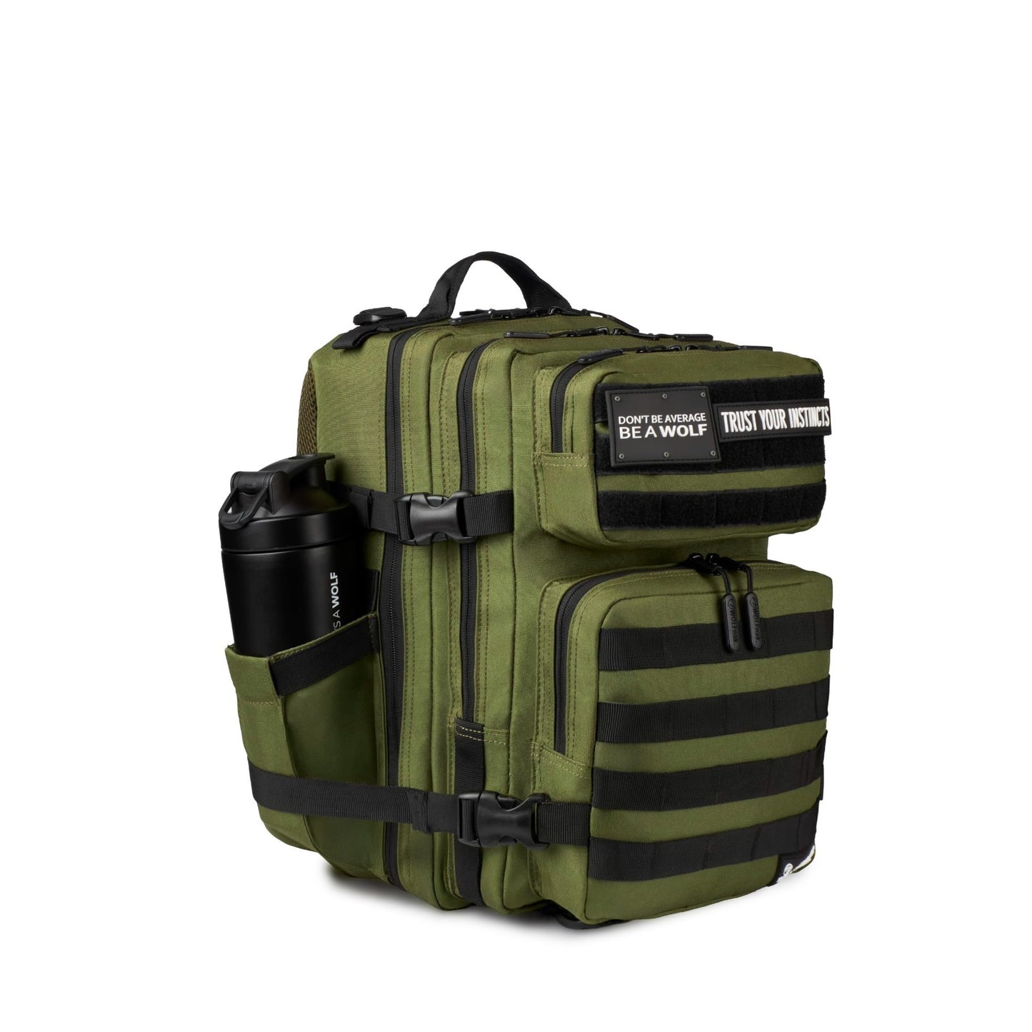 Durable 25L Waterproof Gym Backpack   1000D Oxford, MOLLE Webbing, Laptop Pocket7
