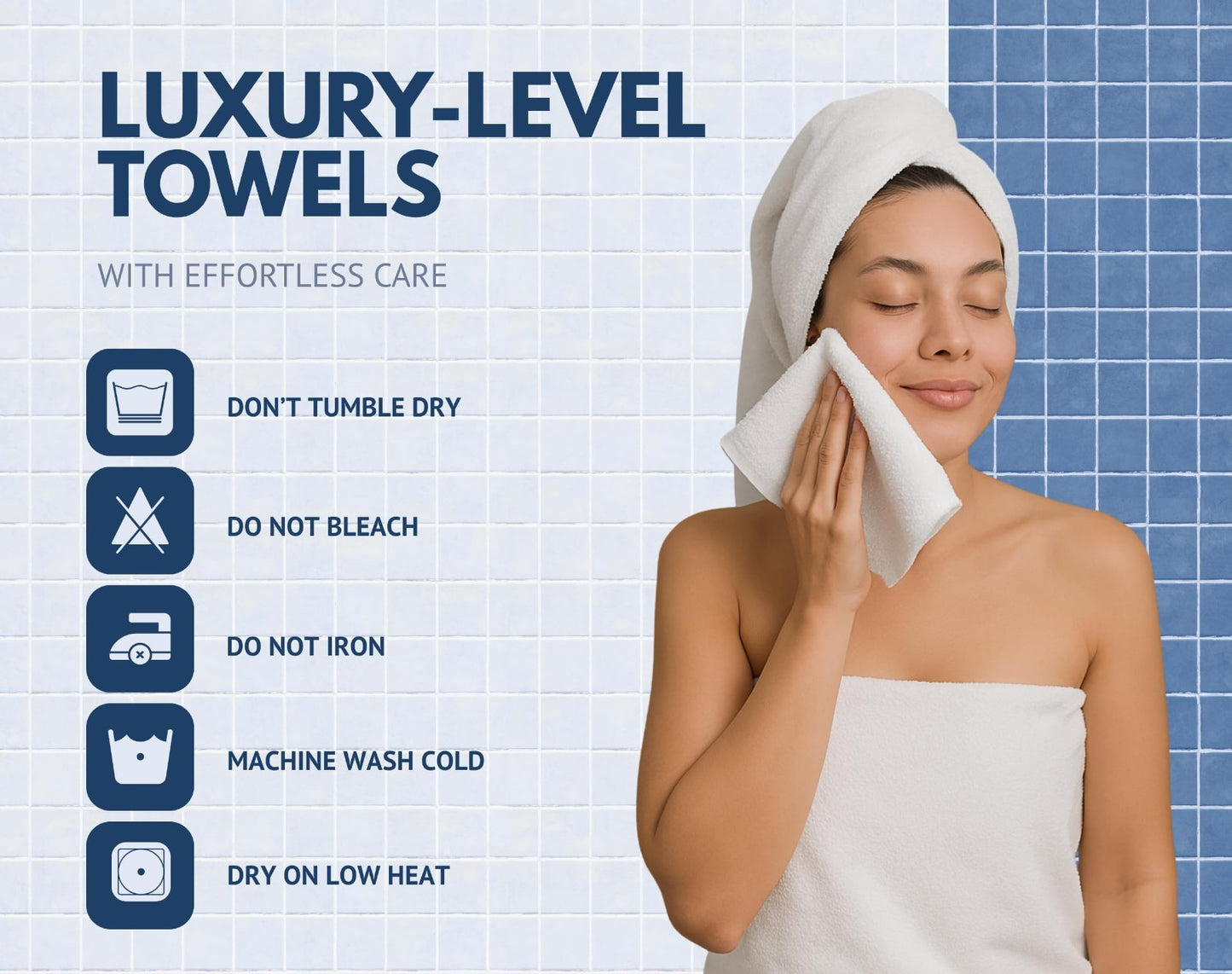 12 Pack Hand Towels 16x28, Ultra Soft 100% Cotton, Quick Dry & Absorbent for Gym4